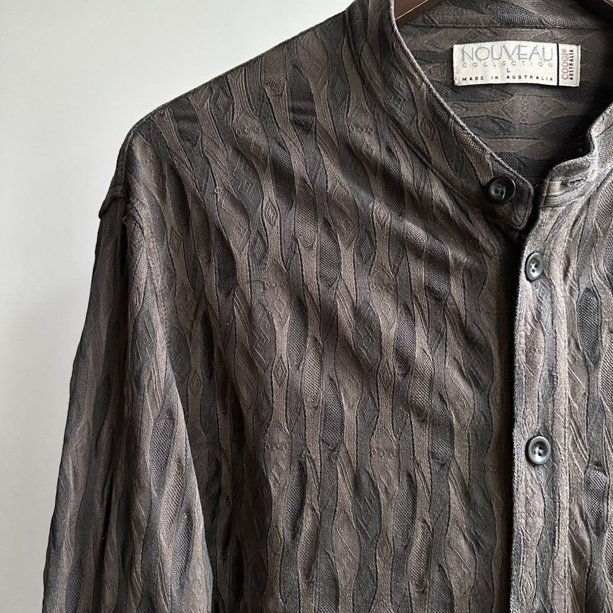 Coogi Vintage Nouveau Coogi Australia Textured Button Up Shirt Size US L / EU 52-54 / 3 - 5 Thumbnail