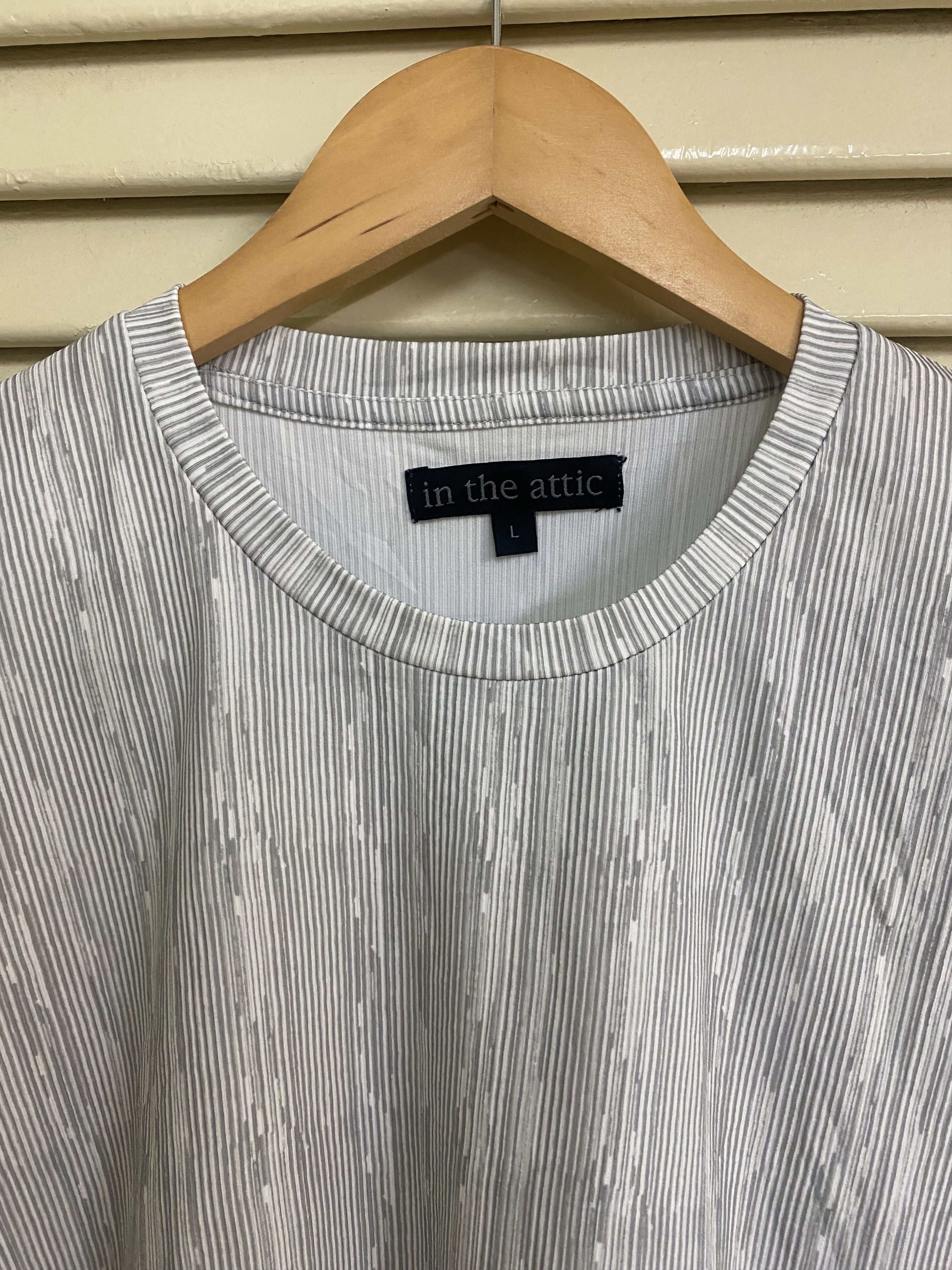 In The Attic In The Attic Long Sleeve Crew Neck Vertical Striped Size US L / EU 52-54 / 3 - 2 Thumbnail