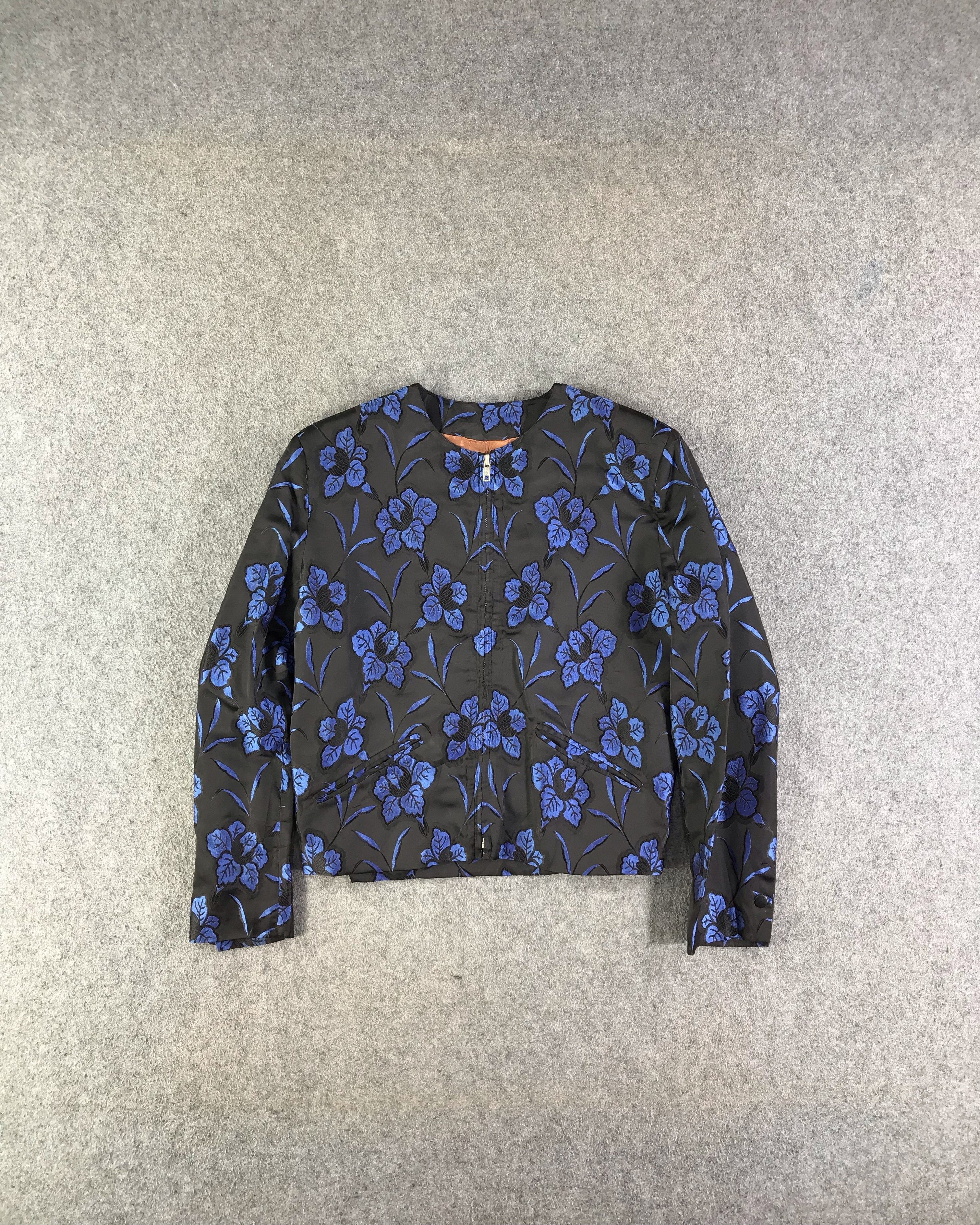 agnes b. Agnes B Embroidery Flower Jacket JC304 Size S / US 4 / IT 40 - 1 Thumbnail