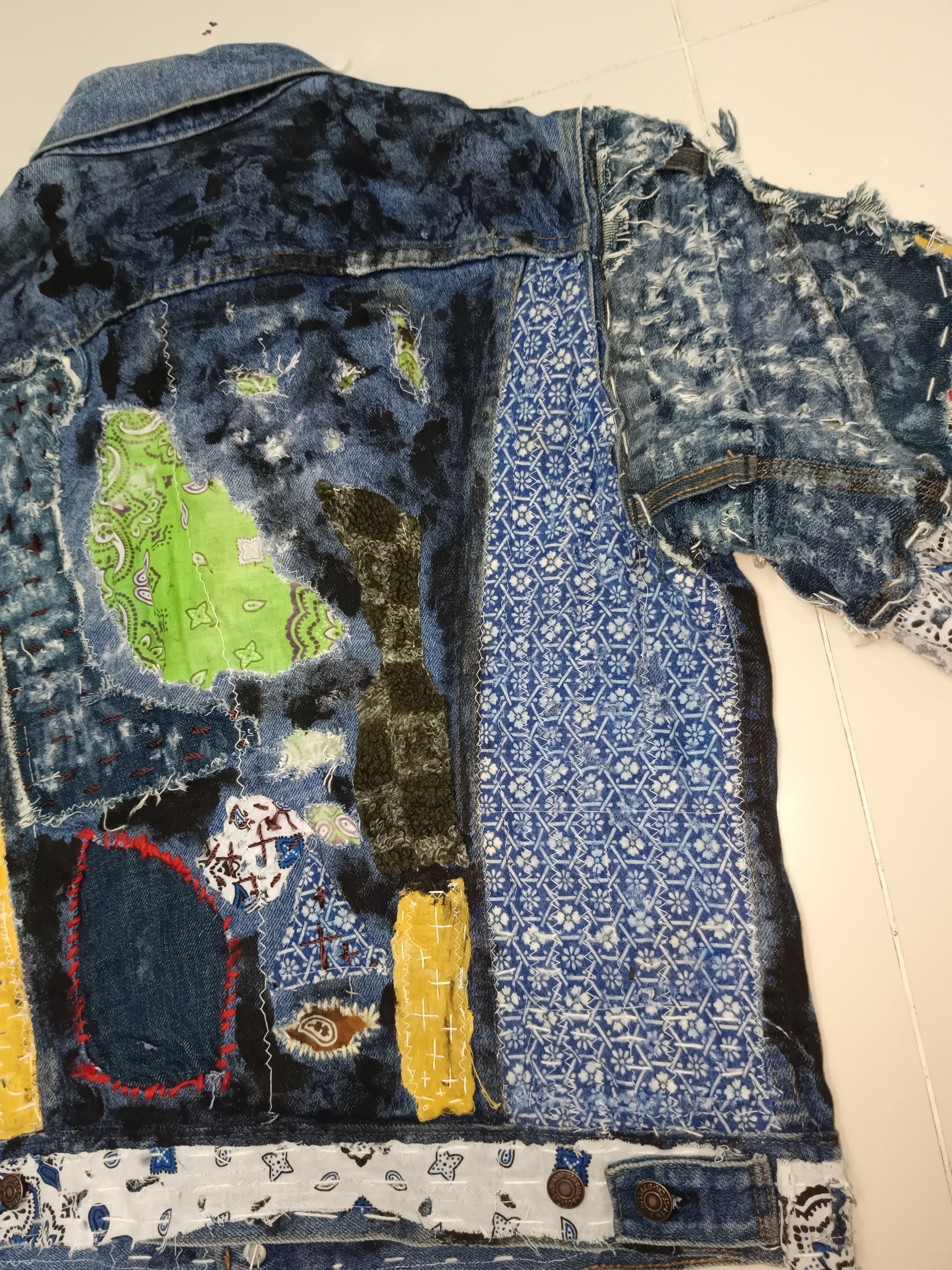 If Six Was Nine × Levi's Vintage Levis Trucker Jacket Size US M / EU 48-50 / 2 - 15 Thumbnail