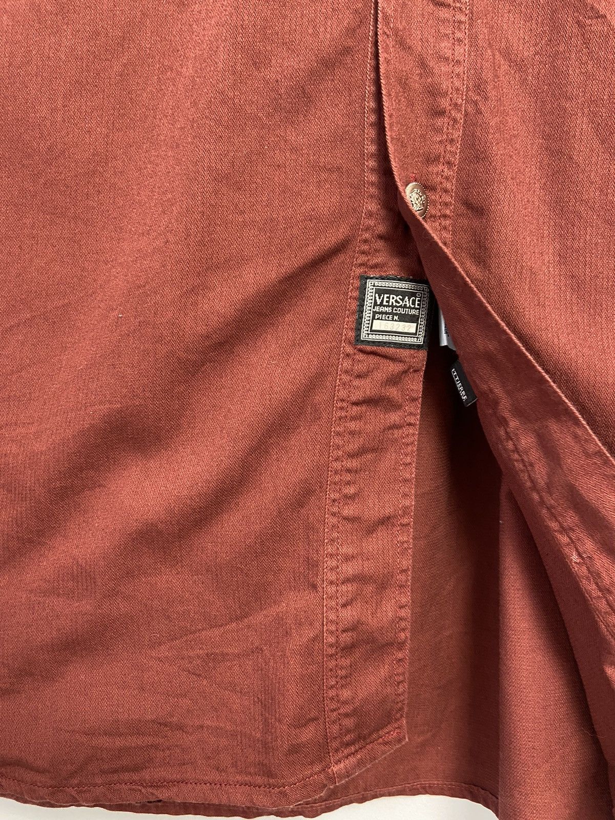 Vintage Versace Button Up Shirt Size US L / EU 52-54 / 3 - 5 Thumbnail