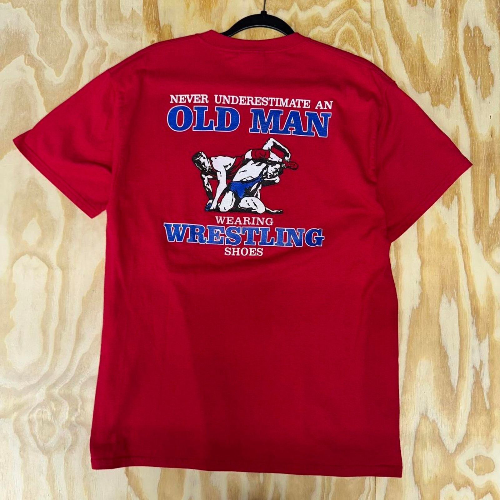 Vintage Large - Vintage y2k wrestling team fluffy comedian t-shirt Size US L / EU 52-54 / 3 - 2 Thumbnail