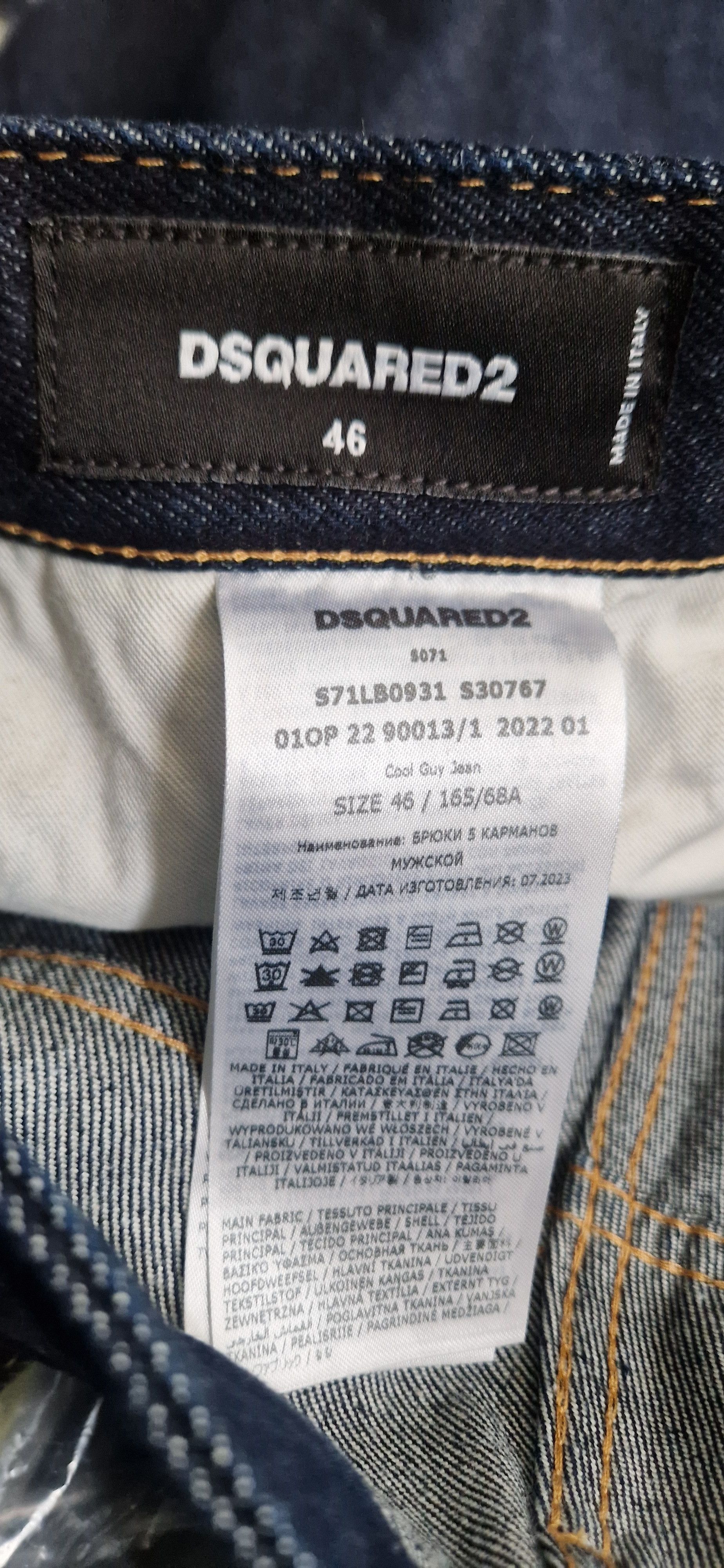 Dsquared2 Cool Guy Jeans Size US 34 / EU 50 - 17 Thumbnail