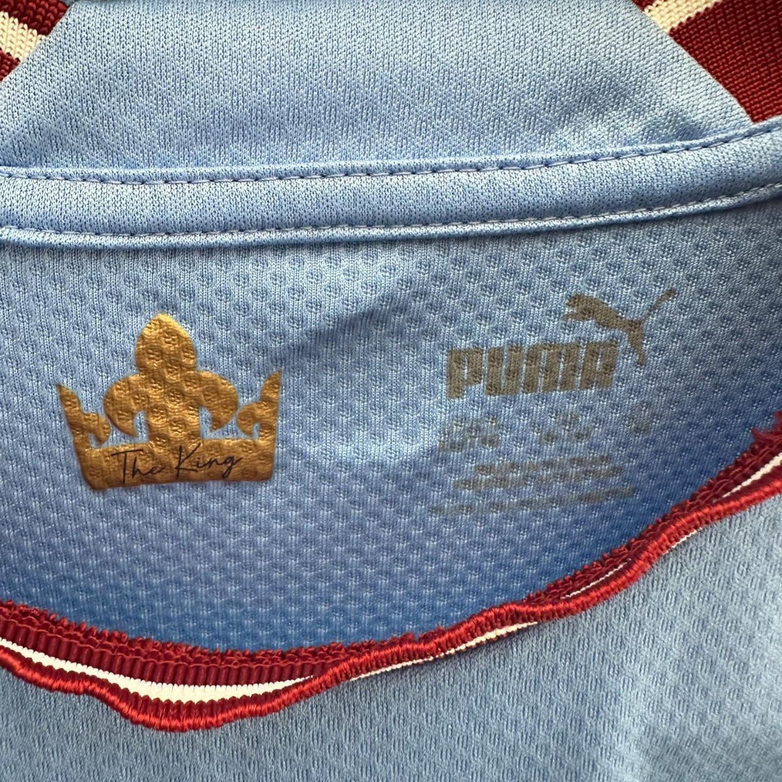 Puma Blue Puma Etihad Airways Soccer Jersey Size US S / EU 44-46 / 1 - 2 Thumbnail