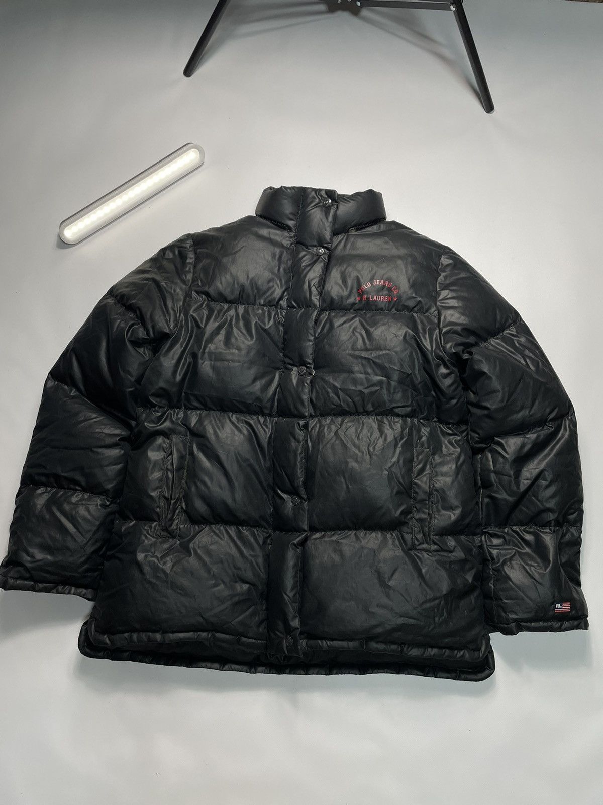 Polo Ralph Lauren Vintage Polo Ralph Lauren Goose Down Puffer Jacket Black Size US M / EU 48-50 / 2 - 1 Thumbnail