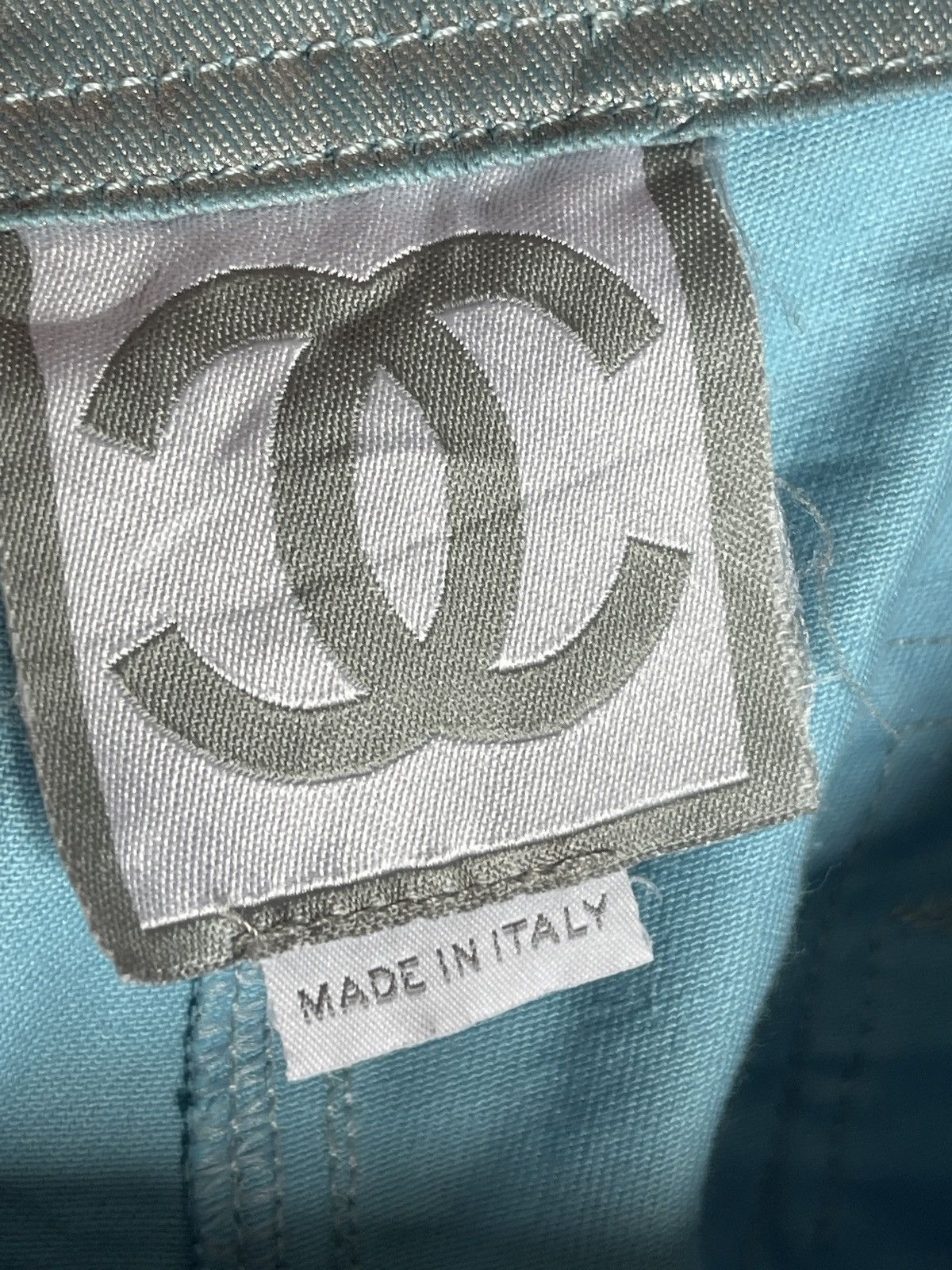 Chanel 2002 Chanel Karl Lagerfeld Sport Collection Straight Size 30" / US 8 / IT 44 - 9 Thumbnail
