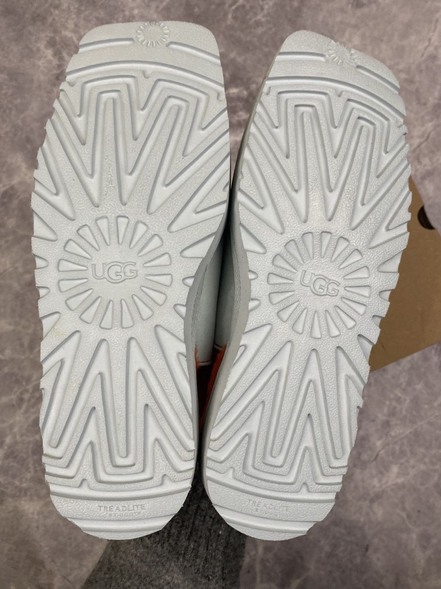 Eckhaus Latta Ugg x Eckhaus Latta Square Toe Sheepskin and Leather Mules Size US 8 / IT 38 - 7 Thumbnail