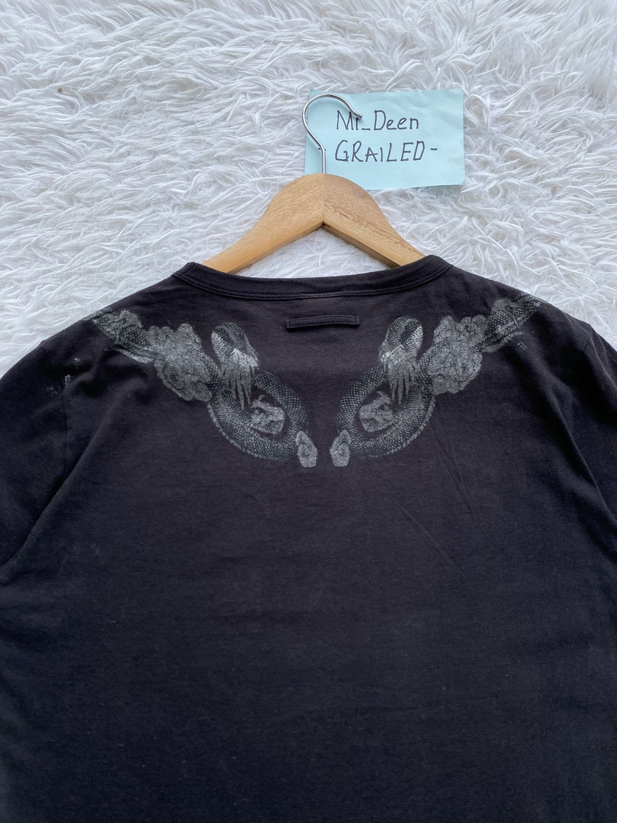 Jean Paul Gaultier Rare Vintage 90s Jean Paul Gaultier Dragon Tshirt Size S / US 4 / IT 40 - 19 Thumbnail
