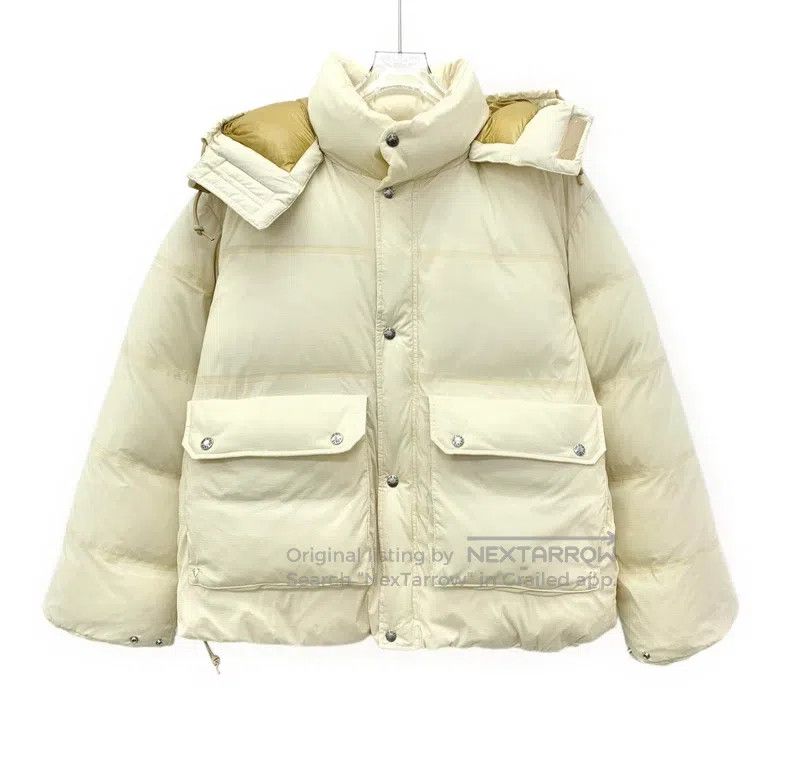 Gucci Gucci Beige printed hooded long-sleeved down jacket Size S / US 4 / IT 40 - 1 Thumbnail