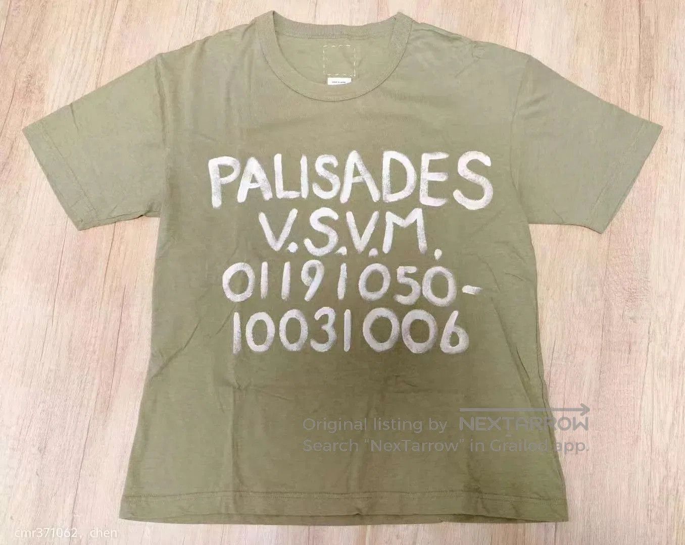 Visvim Green Palisades Graphic Short Sleeve T-Shirt. Size US S / EU 44-46 / 1 - 1 Thumbnail