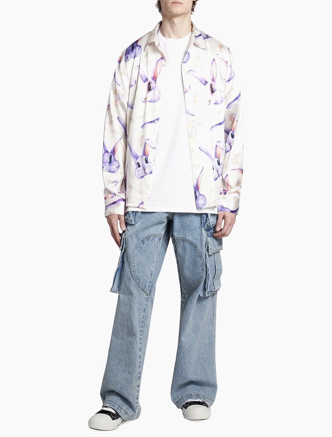 Nahmias Bunny silk shirt Size US L / EU 52-54 / 3 - 8 Thumbnail