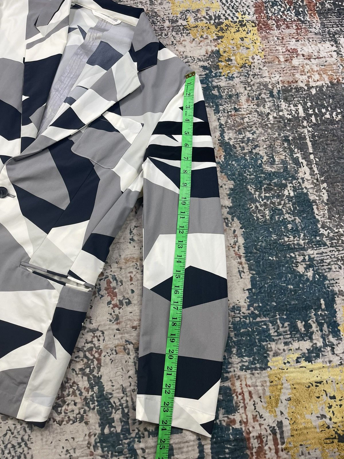 HYDROGEN HYDROGEN Geometric Camouflage Jacquard Tailored Jackets Size US S / EU 44-46 / 1 - 11 Thumbnail