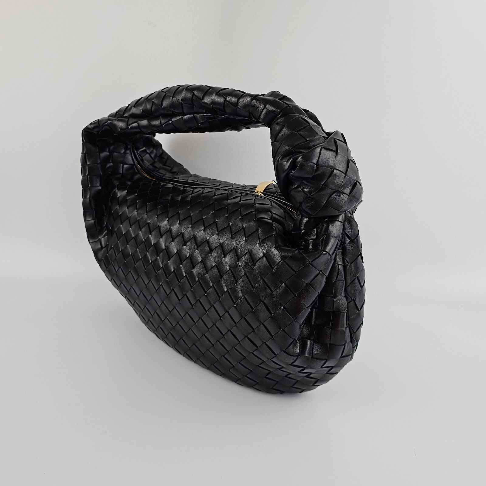 Bottega Veneta BOTTEGA VENETA Jodie Classic $4900 Black/Gold Leather Should Size ONE SIZE - 8 Thumbnail