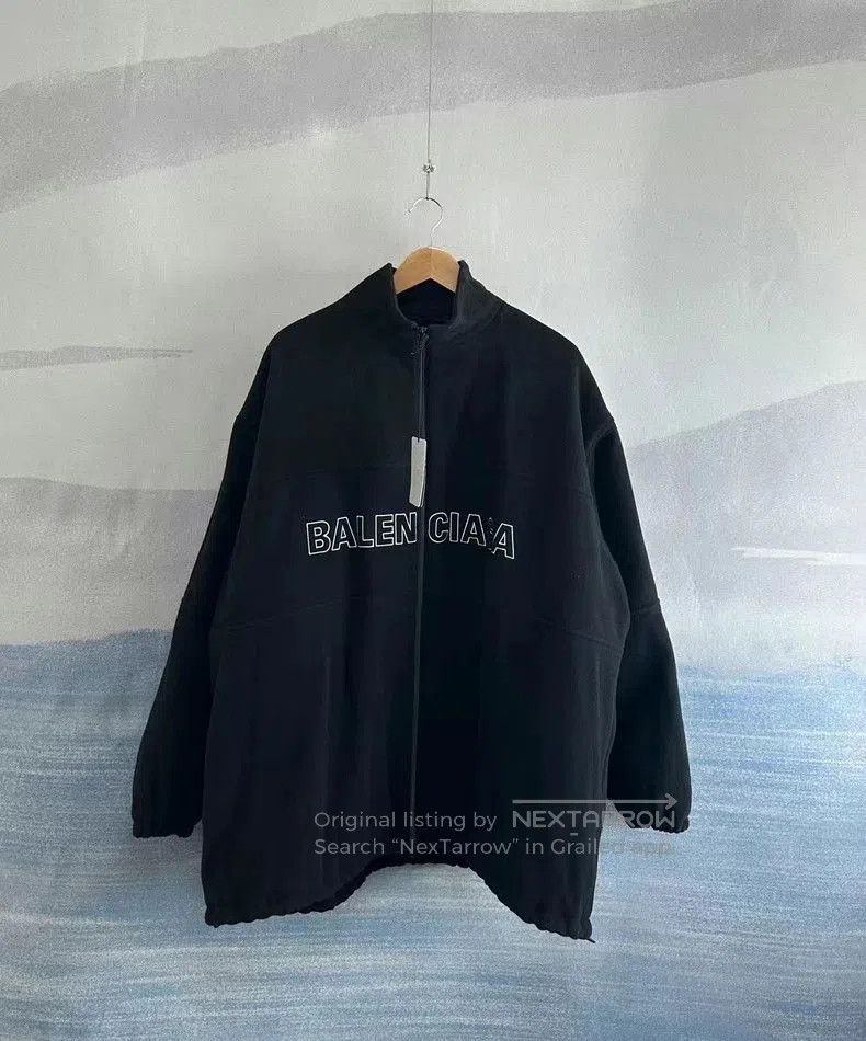 Balenciaga Balenciaga Black Wool Blend Coat SS22. Size US S / EU 44-46 / 1 - 1 Thumbnail