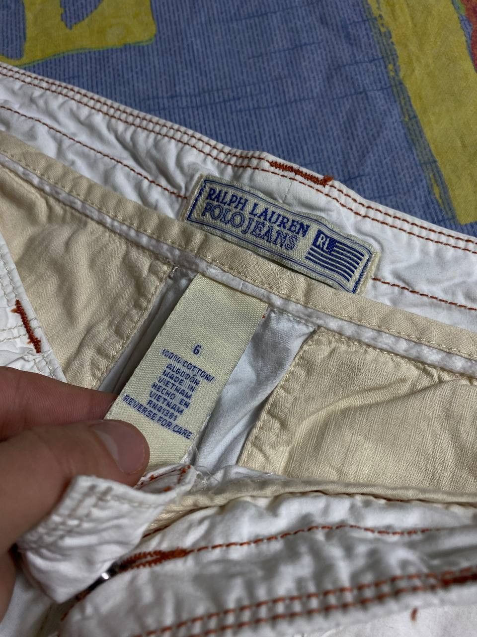 Polo Ralph Lauren Y2K Polo Ralph Lauren Cargo Shorts Size 28" / US 6 / IT 42 - 5 Thumbnail