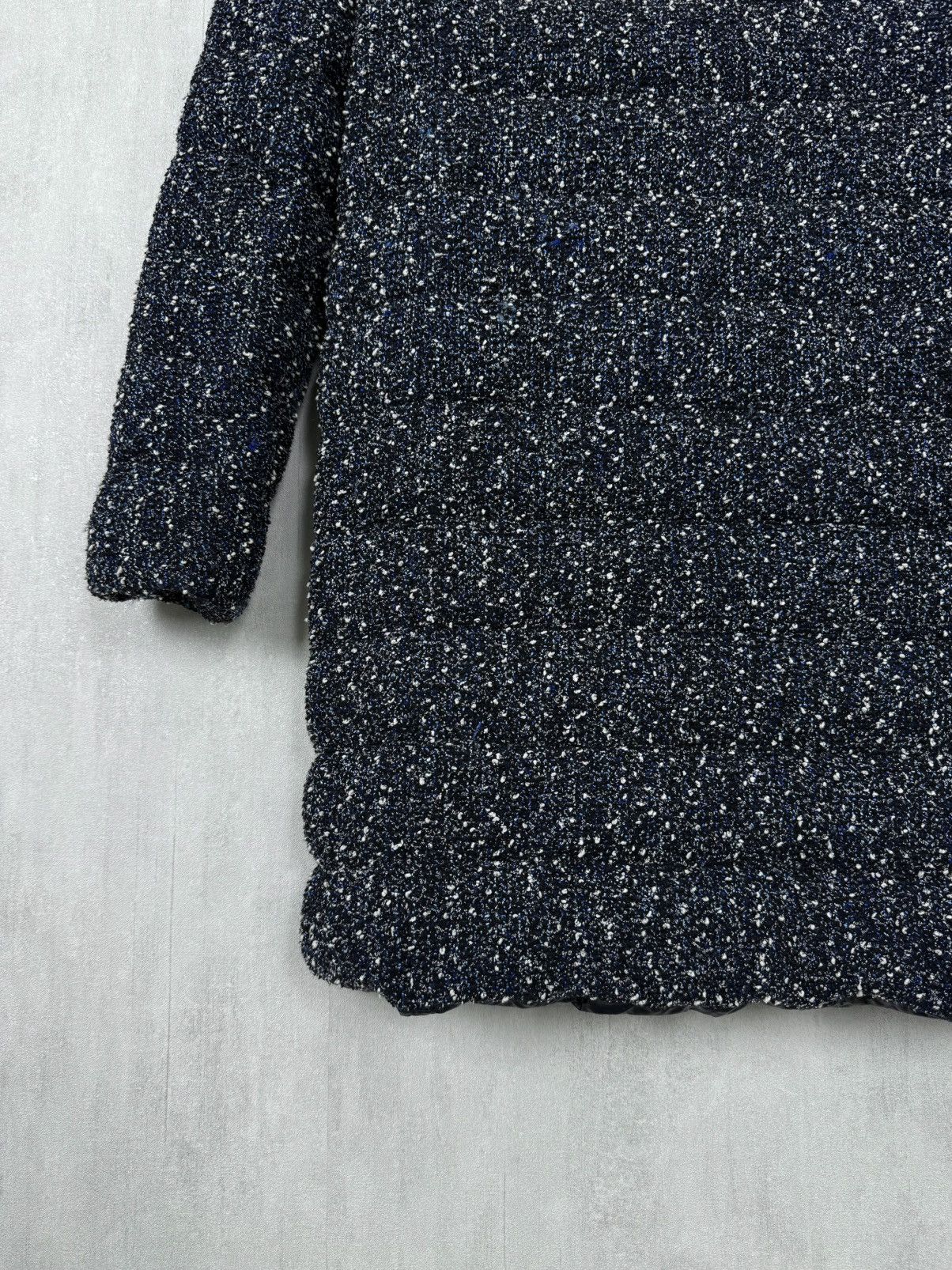 Herno Herno Women’s Tweed Down Long Jacket Size 40-42(?) Size S / US 4 / IT 40 - 13 Thumbnail