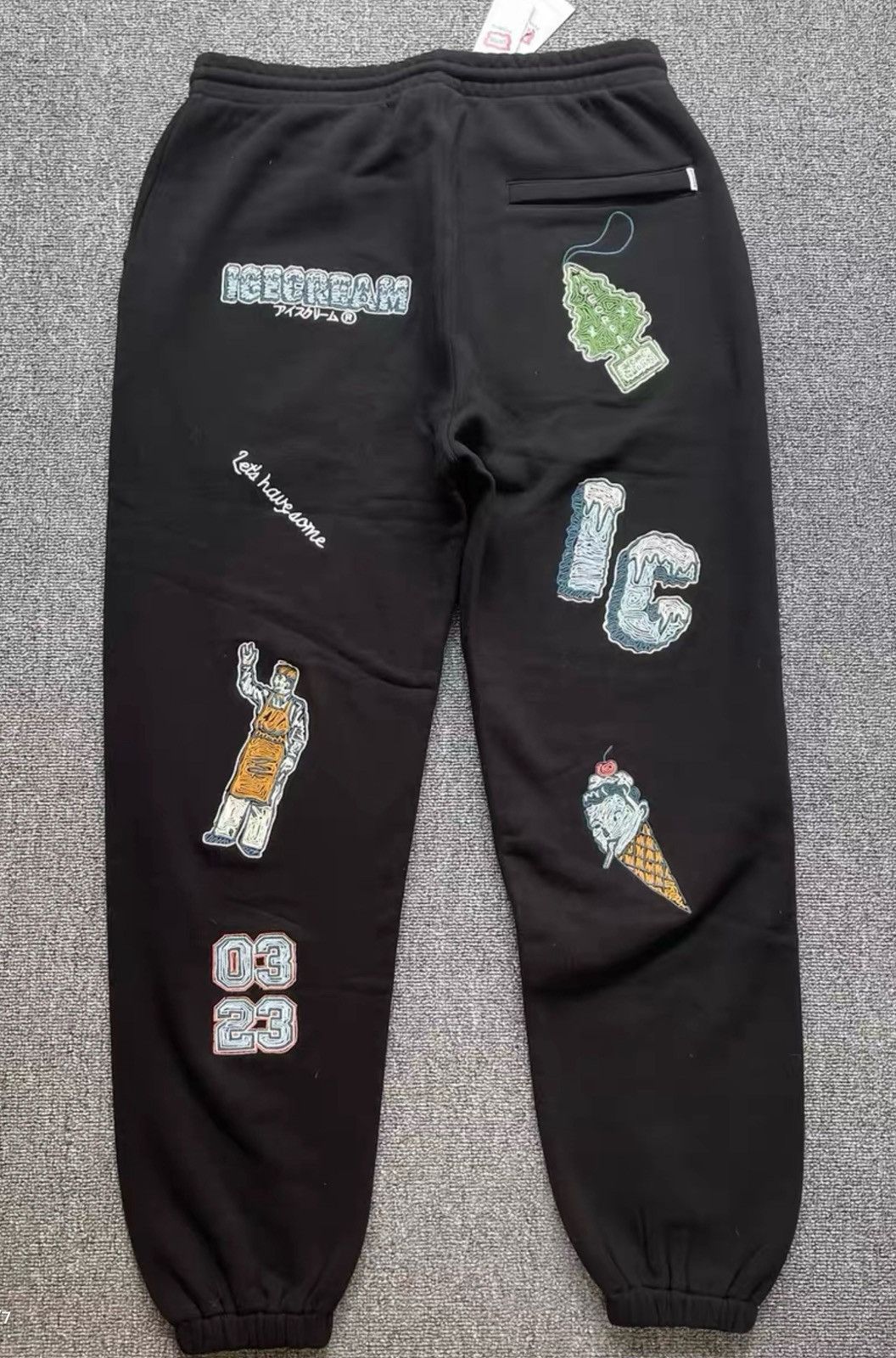 Billionaire Boys Club Billionaire Boys Club BBC Fully Embroidered Sweatpants Size US 33 - 2 Thumbnail