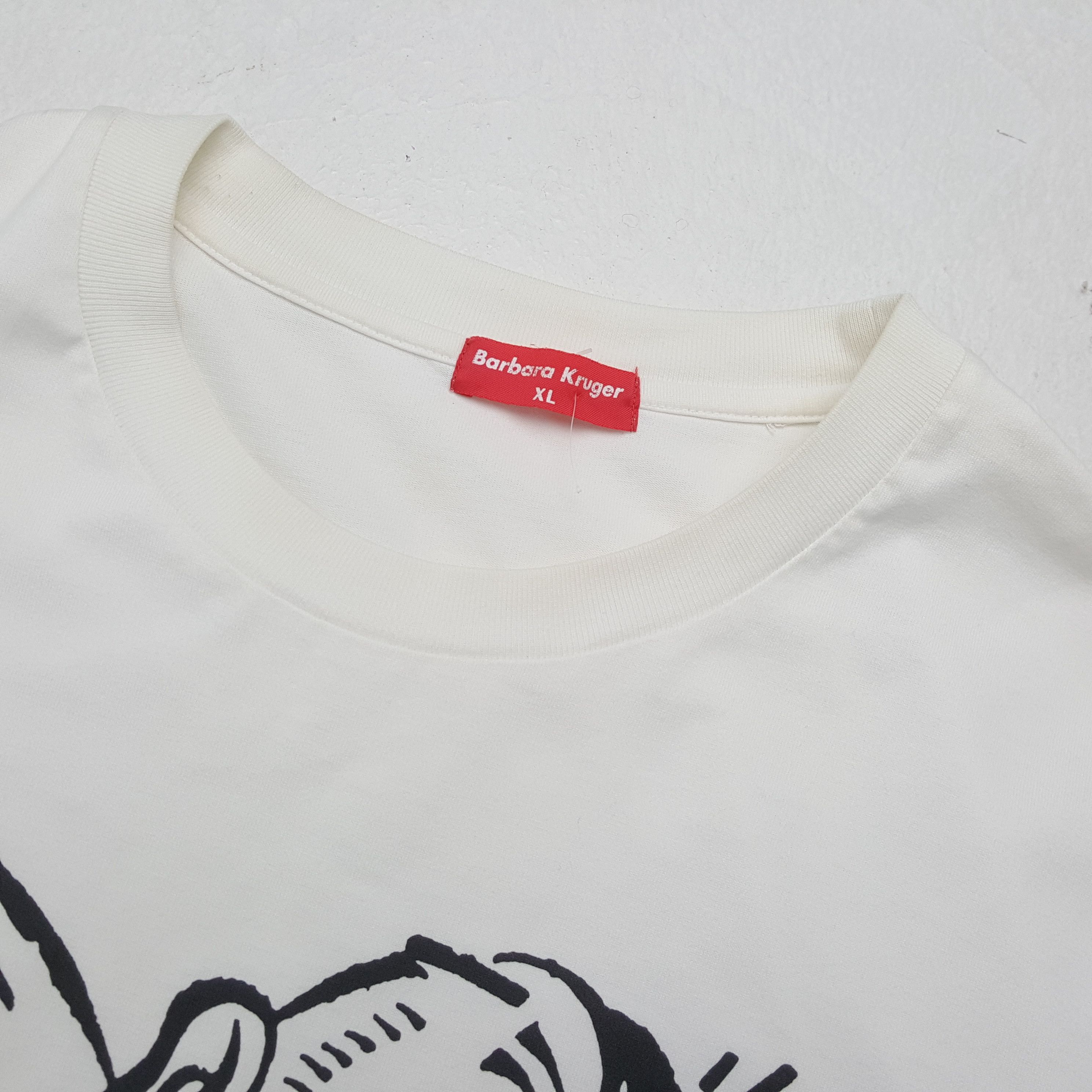 Barbara Kruger × Japanese Brand × Vintage Vintage BARBARA KRUGER American Art Artist T-Shirt Size US XL / EU 56 / 4 - 8 Thumbnail
