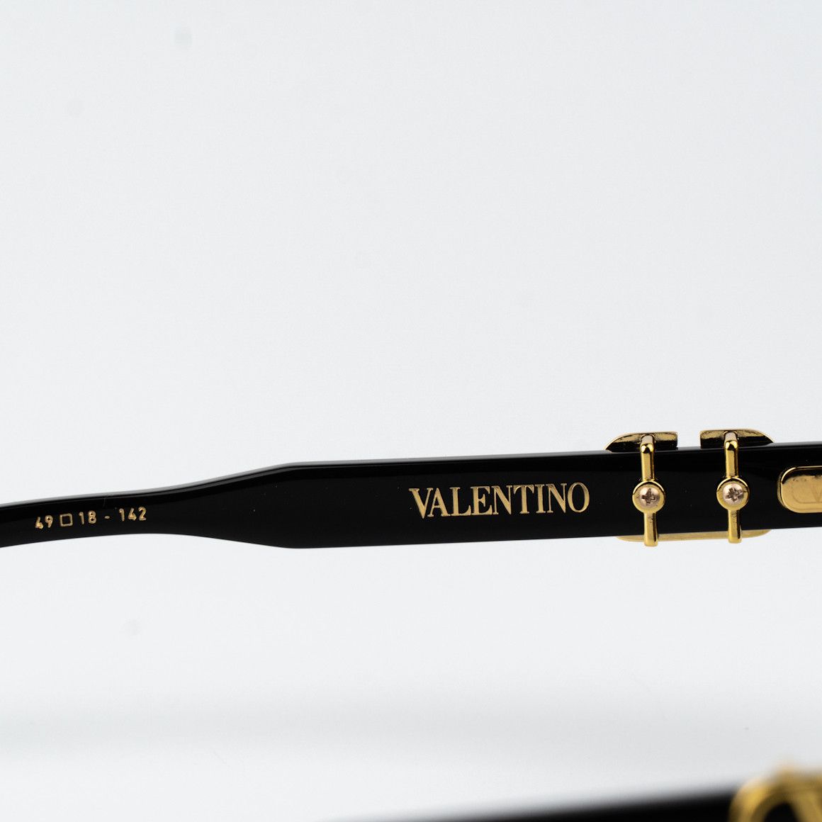 Valentino Valentino Sunglasses Black Grey V-GOLDCUT - II VLS-114A 49 Size ONE SIZE - 5 Thumbnail