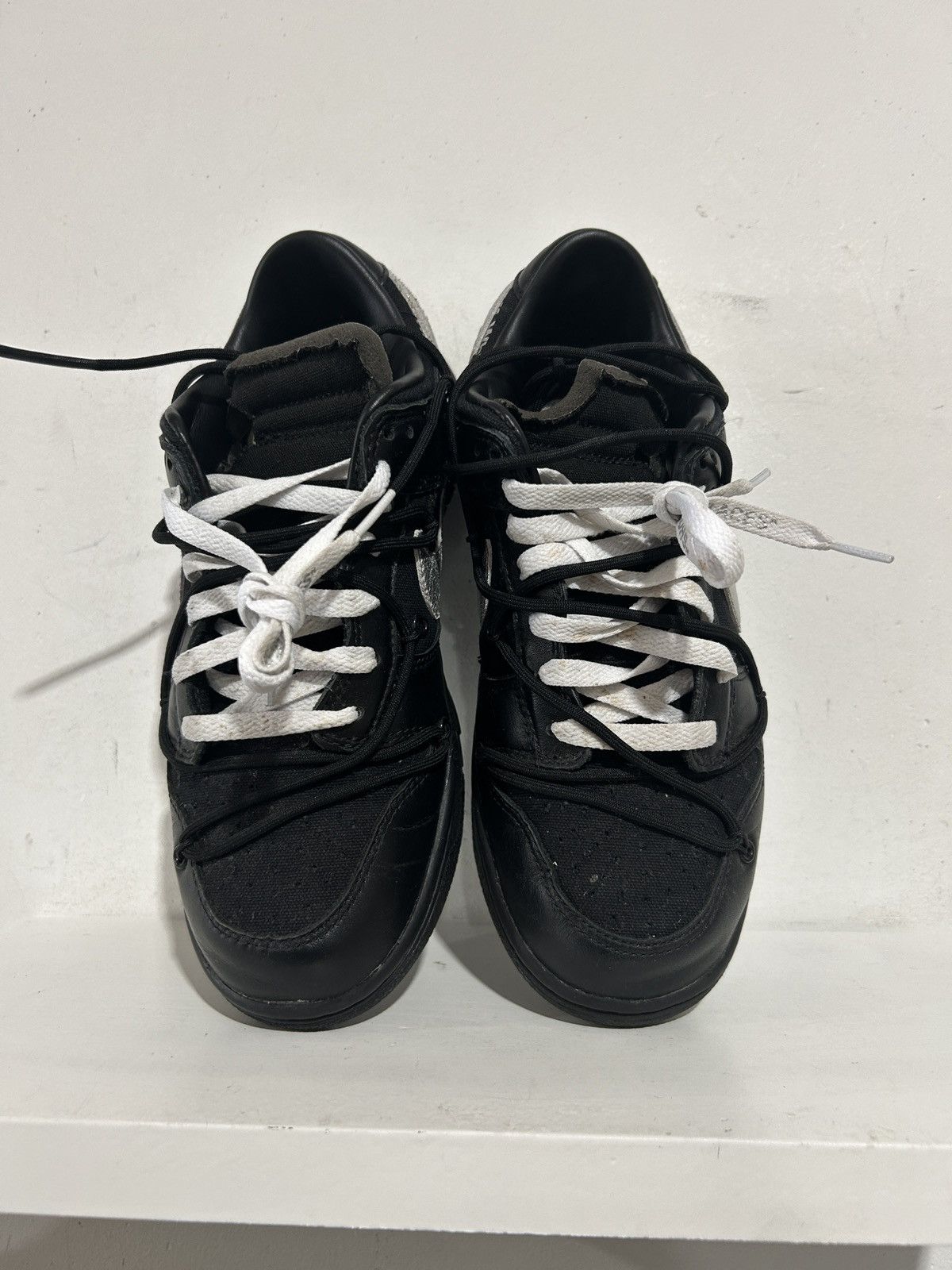 Nike NIKE DUNK LOW OFF-WHITE LOT 50 SIZE 8.5 PREOWNED Size US 8.5 / EU 41-42 - 6 Thumbnail