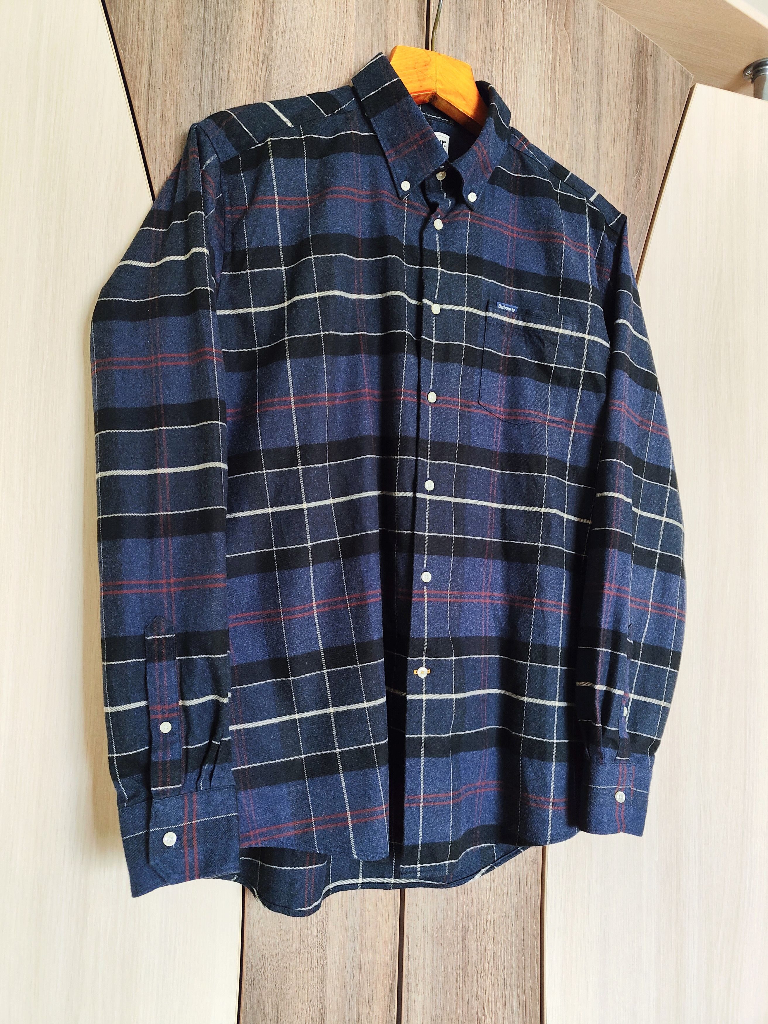 Barbour Shirt XL Men's shirt Barbour Long Sleeve