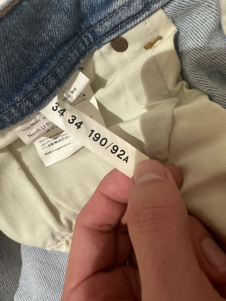 Acne Studios Acne Studios Blå Knost light wash jeans Size US 34 / EU 50 - 3 Thumbnail