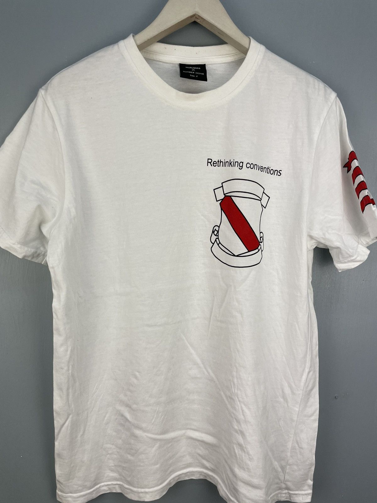 Marlboro × Number (N)ine Marlboro X Number (N)ine Rethinking conventions t shirt Size US M / EU 48-50 / 2 - 3 Thumbnail
