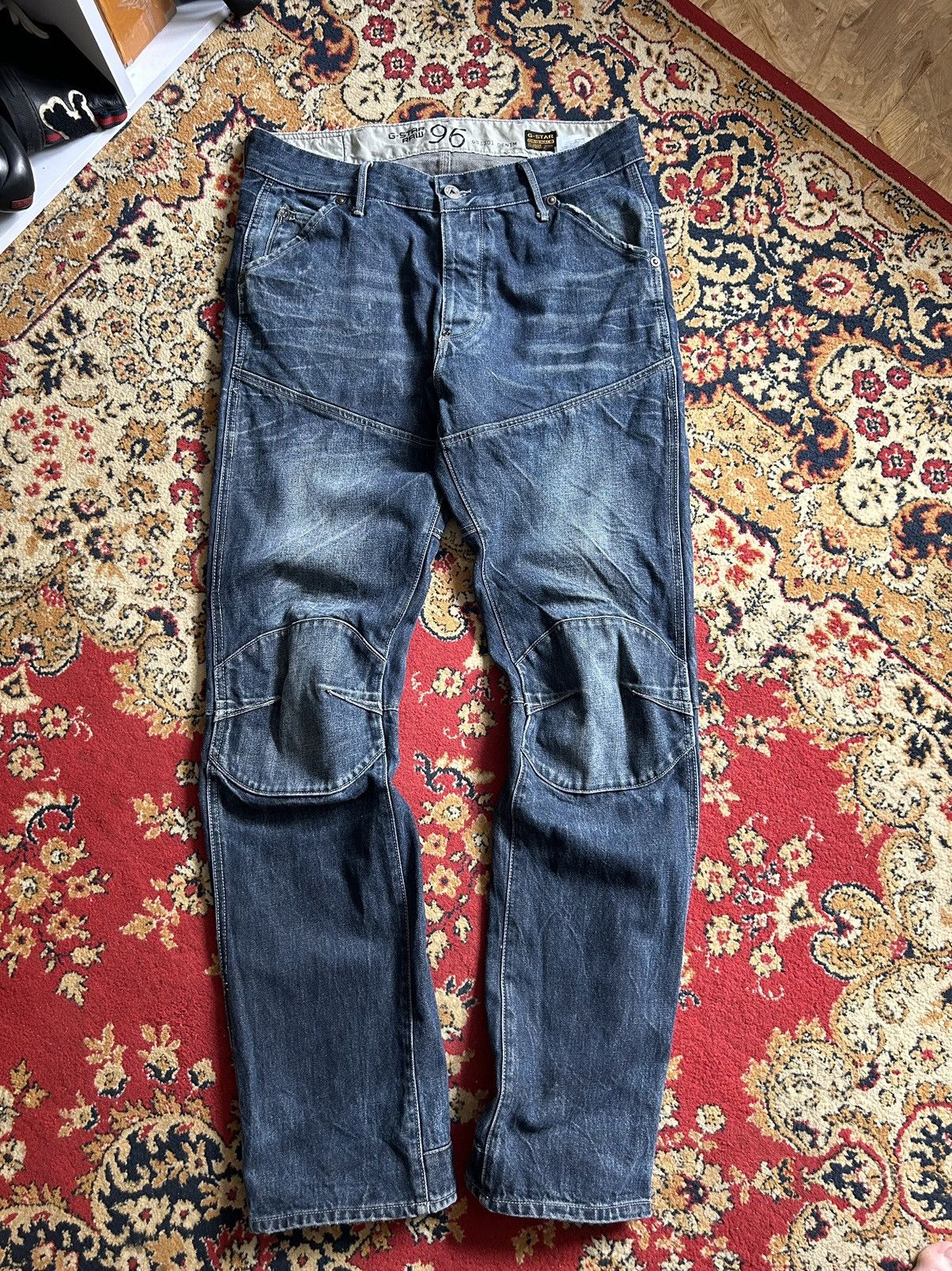 Other Vintage G-star denim pants big logo rare y2k streetwear Size US 34 / EU 50 - 9 Thumbnail