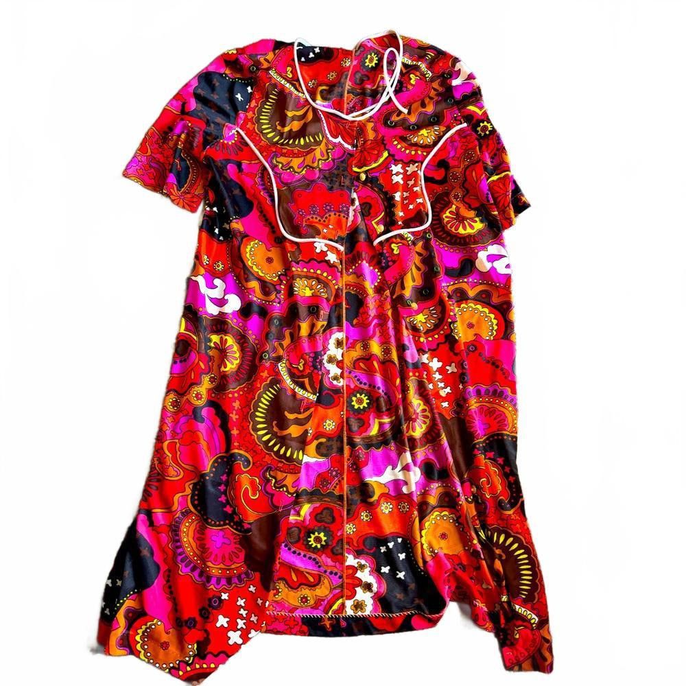 Designer 70’s dress and vest set perfect for Halloween Size M / US 6-8 / IT 42-44 - 1 Thumbnail