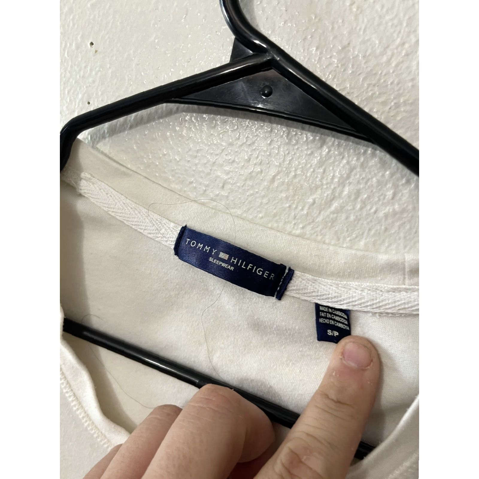 Tommy Hilfiger VINTAGE Tommy Hilfiger Sleepshirt Women’s Long Sleeve Size Small White Size S / US 4 / IT 40 - 3 Thumbnail