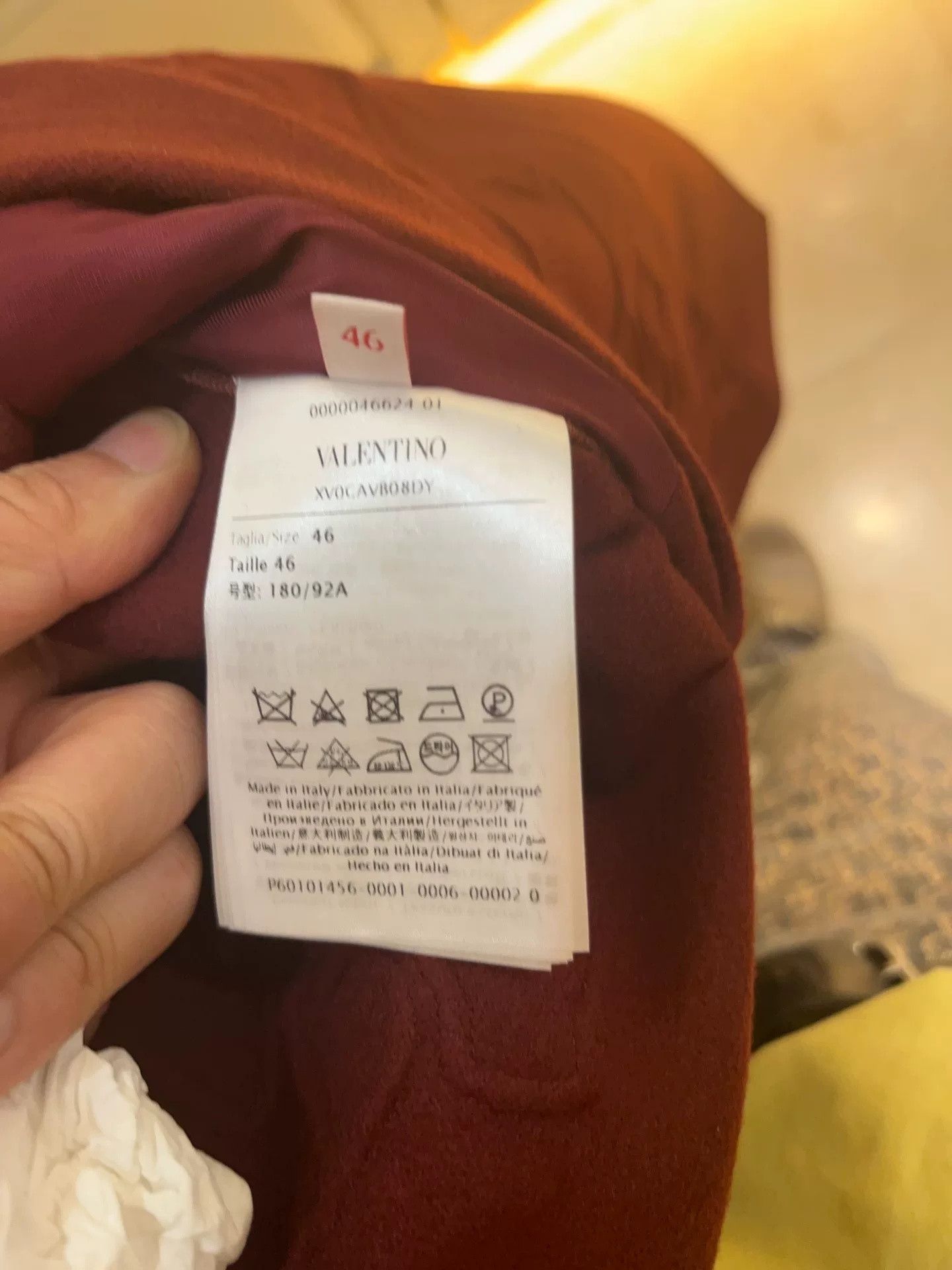 Valentino Valentino Runway Red Embroidered Wool Coat Size US S / EU 44-46 / 1 - 4 Thumbnail