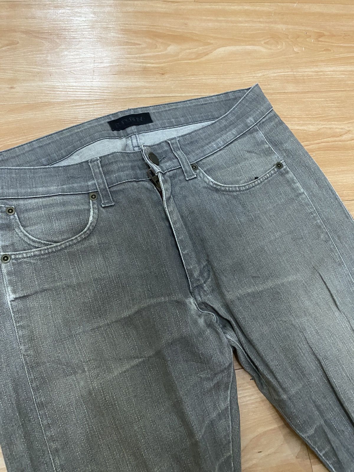 Superfine × Vintage Italy brand super fine denim nice design Size US 33 - 6 Thumbnail