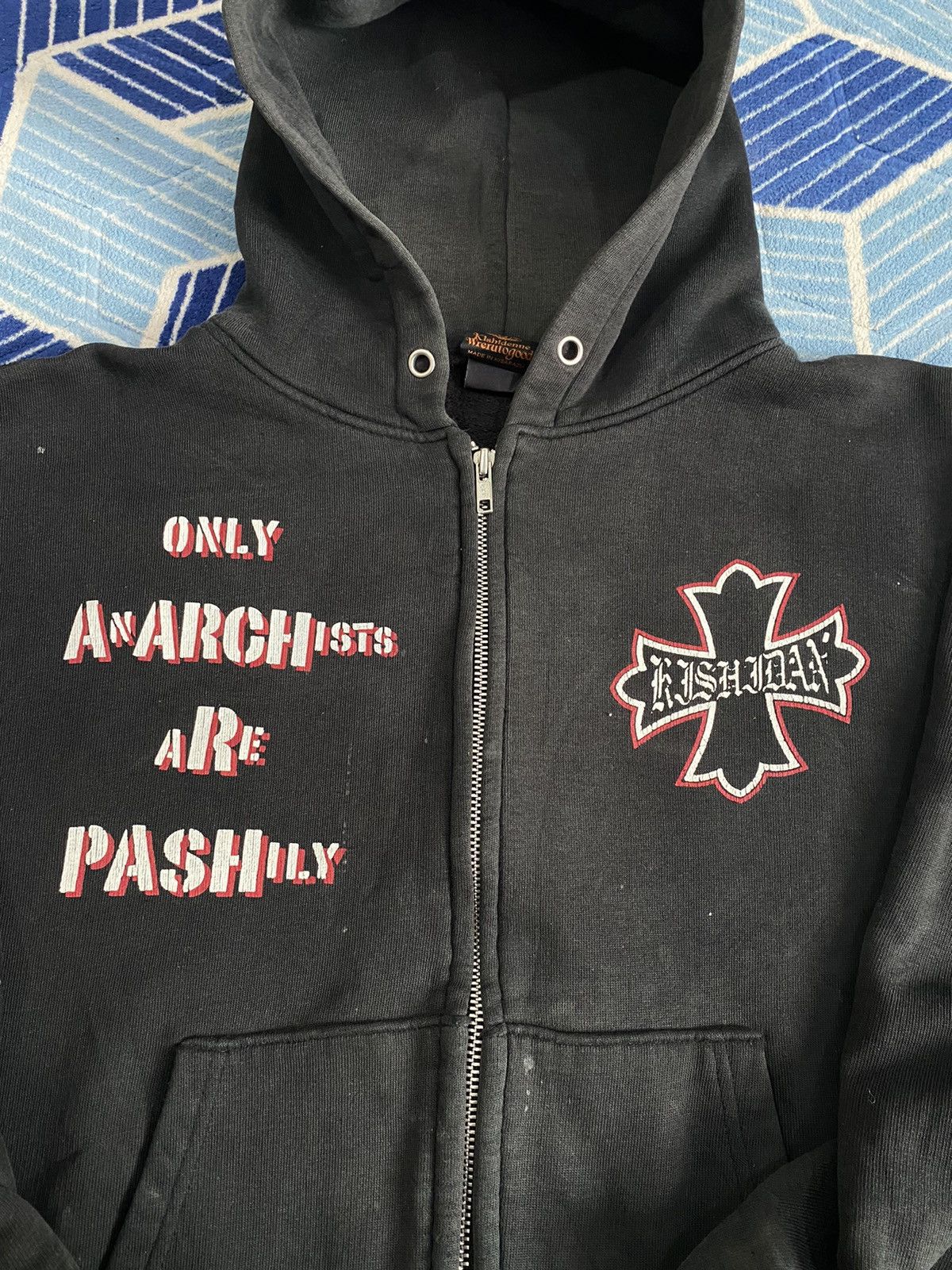 Anime × Japanese Brand × Vintage VINTAGE DISTRESS KISHIDENNE WRERUTOGOOD HOODIE Size US M / EU 48-50 / 2 - 4 Thumbnail