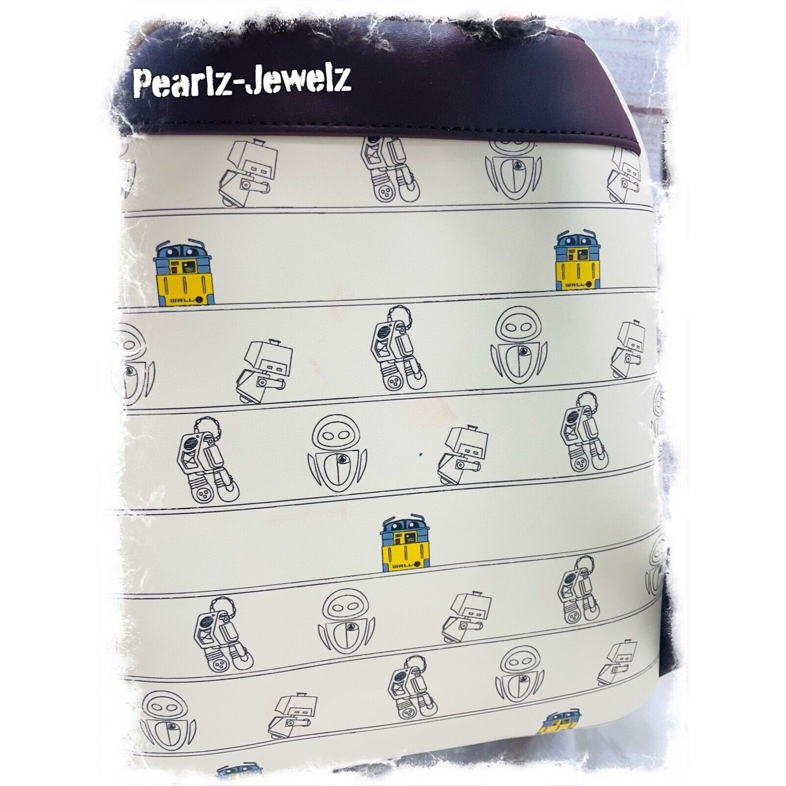Disney Loungefly Disney Pixar WALL-E EVE Robot Sketches Mini Backpa Size ONE SIZE - 3 Thumbnail