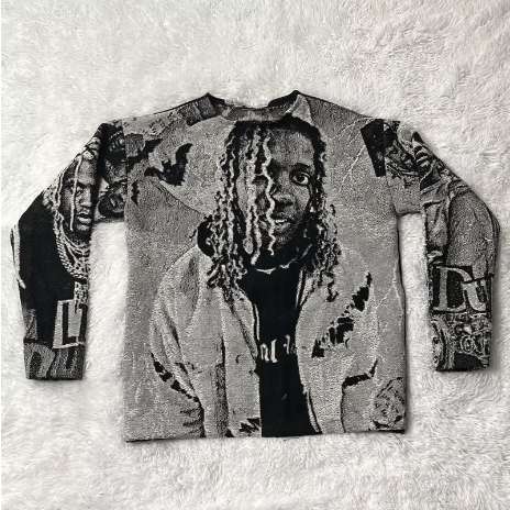 Other Lil Durk Knit Sweater Size US M / EU 48-50 / 2 - 1 Thumbnail