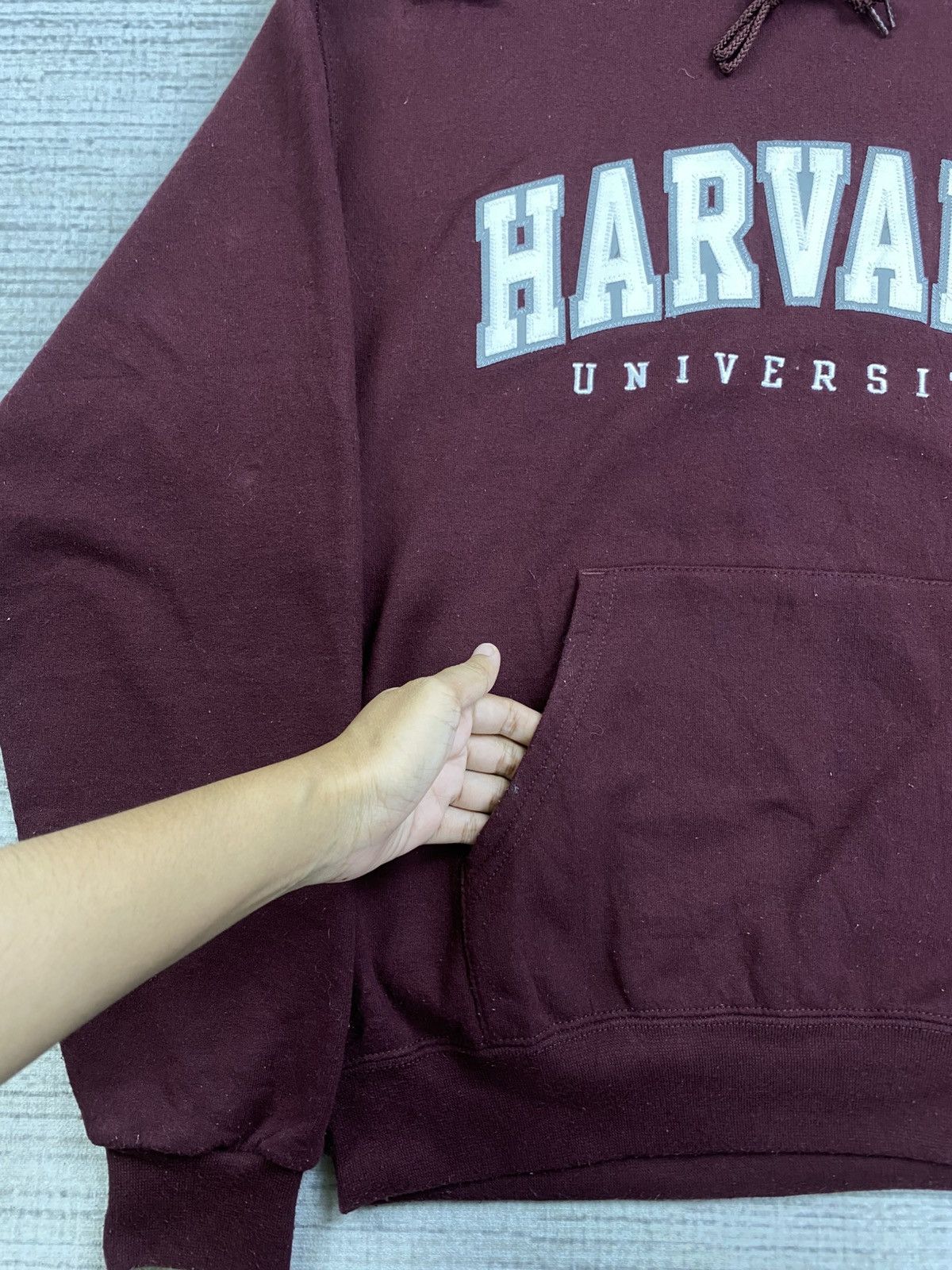 Champion Vintage 90s Champion X Harvard University Embroidery Hoodie Size US M / EU 48-50 / 2 - 7 Thumbnail