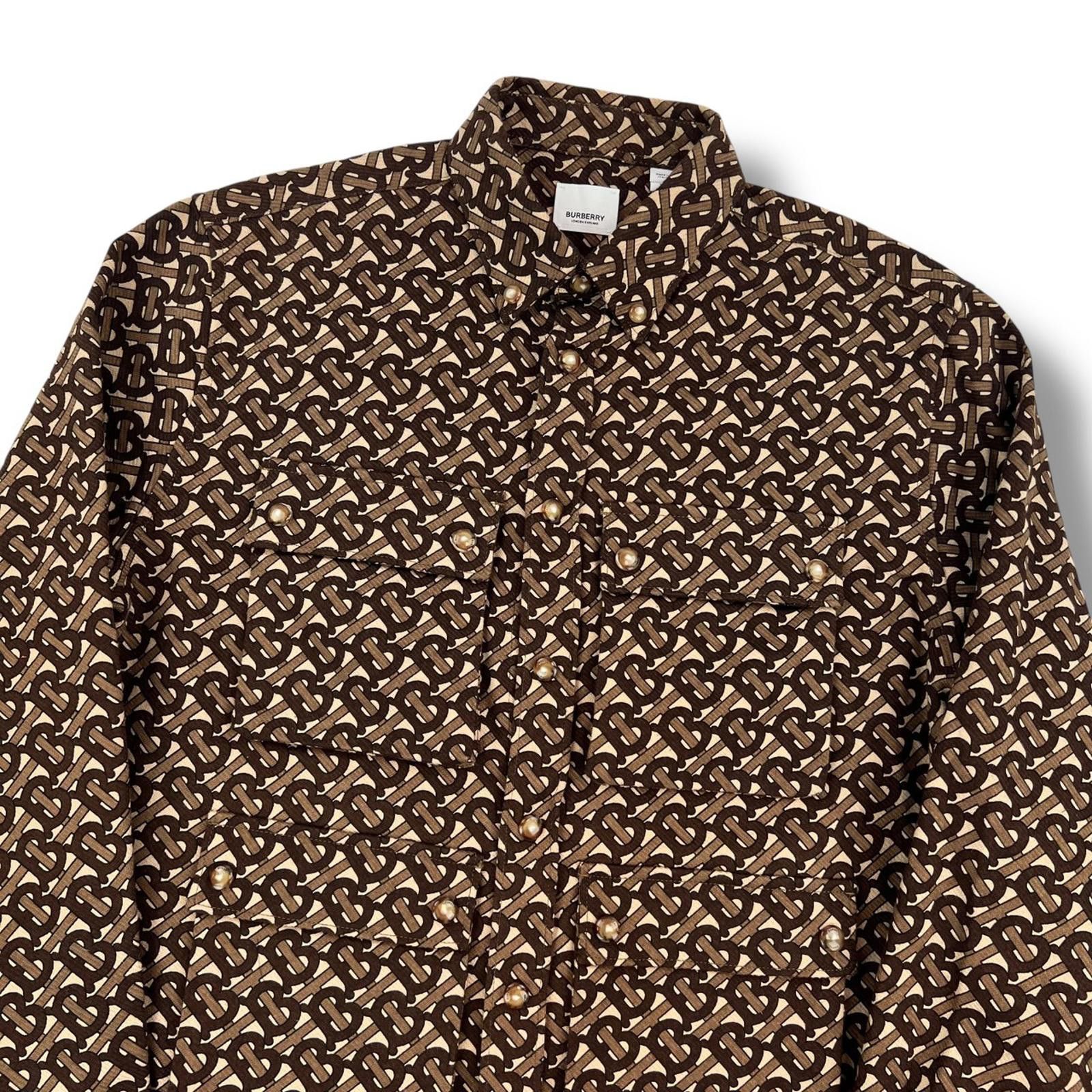 Burberry TB Monogram Overshirt Jacket