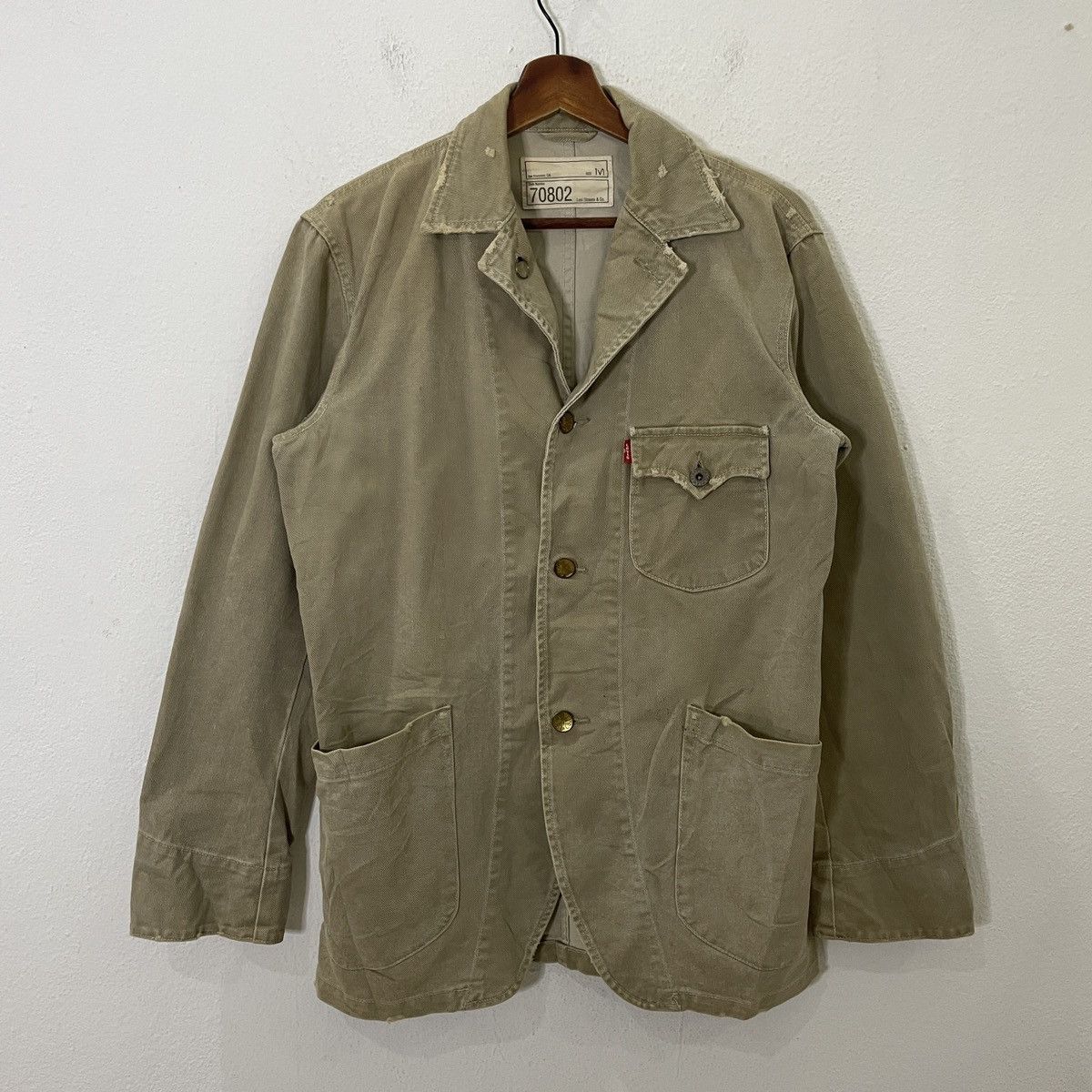 Levi's Vintage Y2k Levis Strauss & Co 70802 Jacket Size US M / EU 48-50 / 2 - 1 Thumbnail