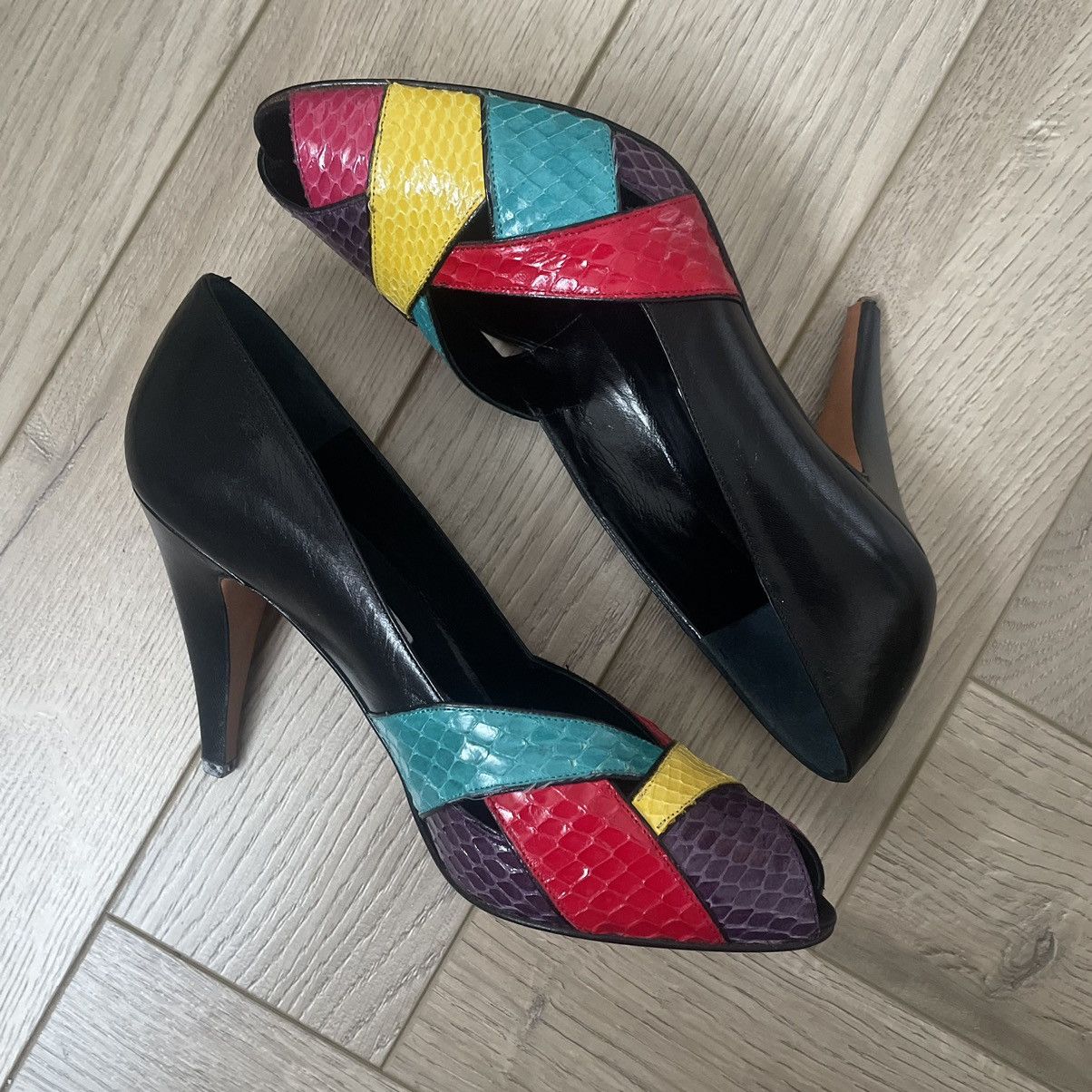 Tricker's Tricker's Vero Cudio Vintage Heels Size US 8.5 / IT 38.5 - 3 Thumbnail