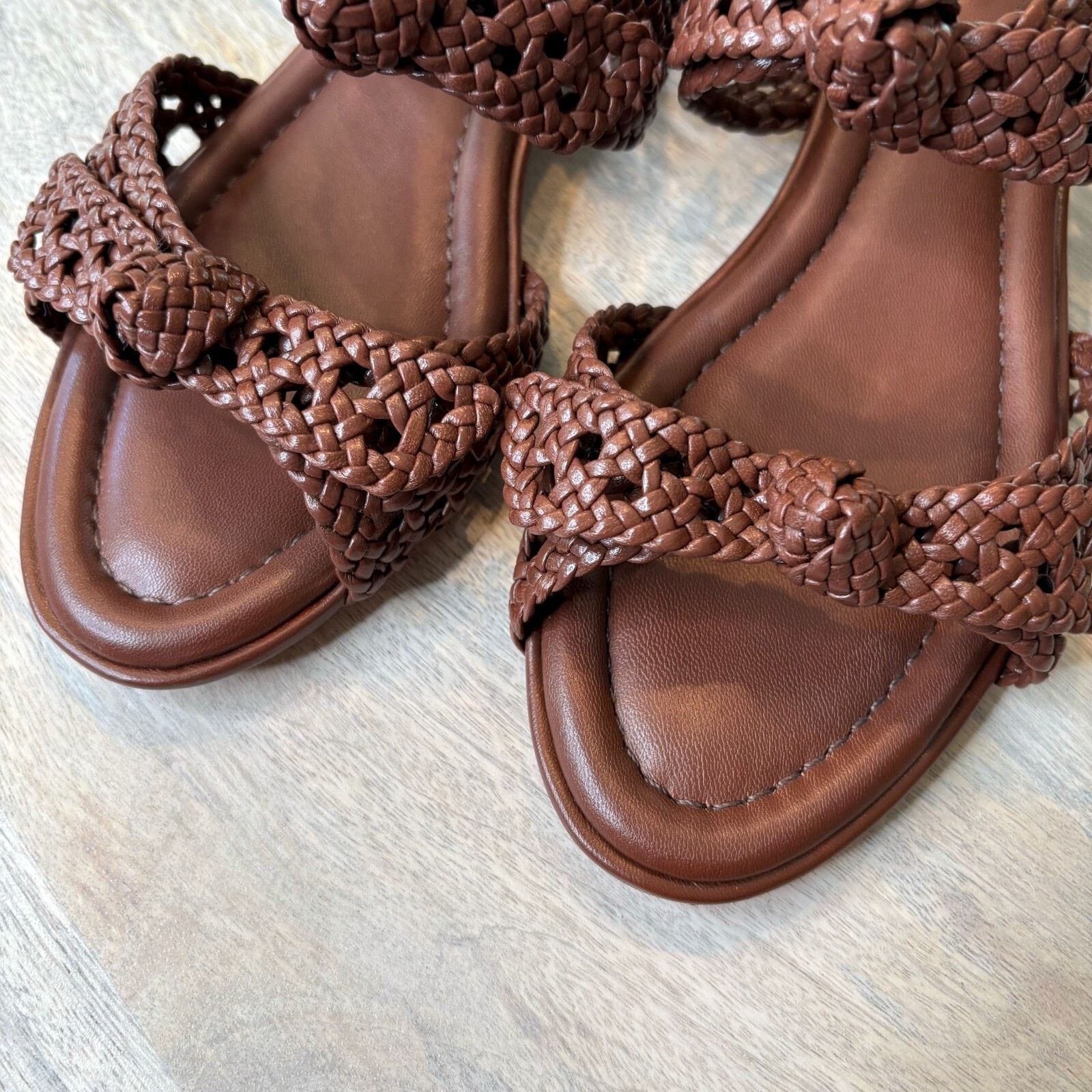 Alexandre Birman Alexandre Birman Clarita 90 Braided Leather Mules US Size 11 Size US 11 / IT 41 - 6 Thumbnail