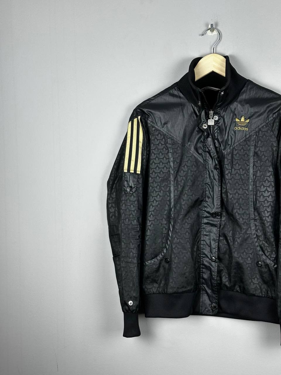 Adidas Vintage Crazy Adidas Nylon Track Jacket Y2K Size US S / EU 44-46 / 1 - 3 Thumbnail