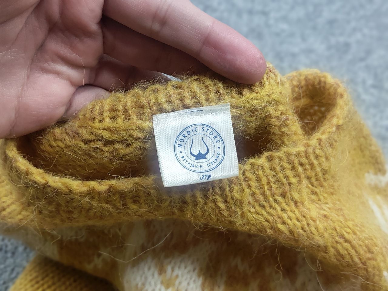 Dale Of Norway Nordic Store reykjavík iceland Hand Knitted Wool Sweater Size L / US 10 / IT 46 - 8 Thumbnail