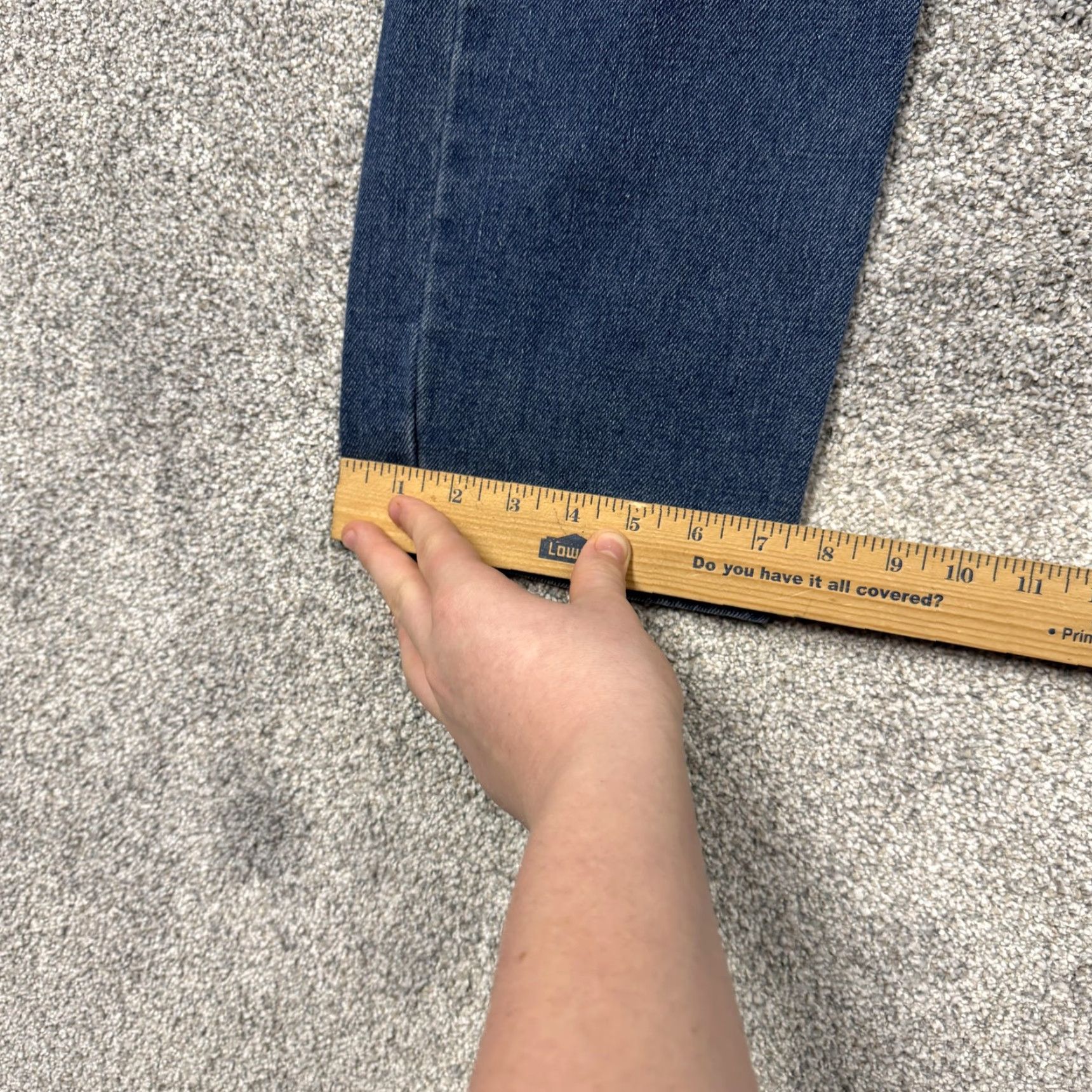 Architect VTG Architect Jeans Womens 14R 26x25.5 Blue Relaxed Fit Straight Leg Denim Size 36" / US 14 / IT 50 - 3 Thumbnail