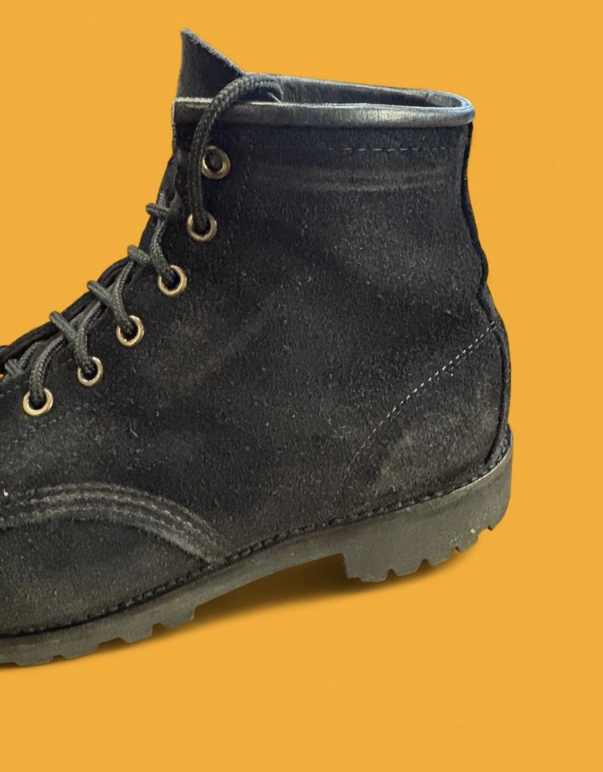 Red Wing Redwing black new-buck moc toe Size US 9 / EU 42 - 2 Thumbnail