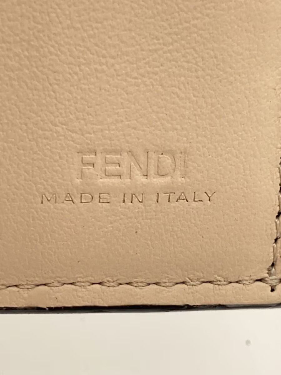 Fendi Fendi Peekaboo Leather Bi-Fold Wallet Black Size ONE SIZE - 3 Thumbnail