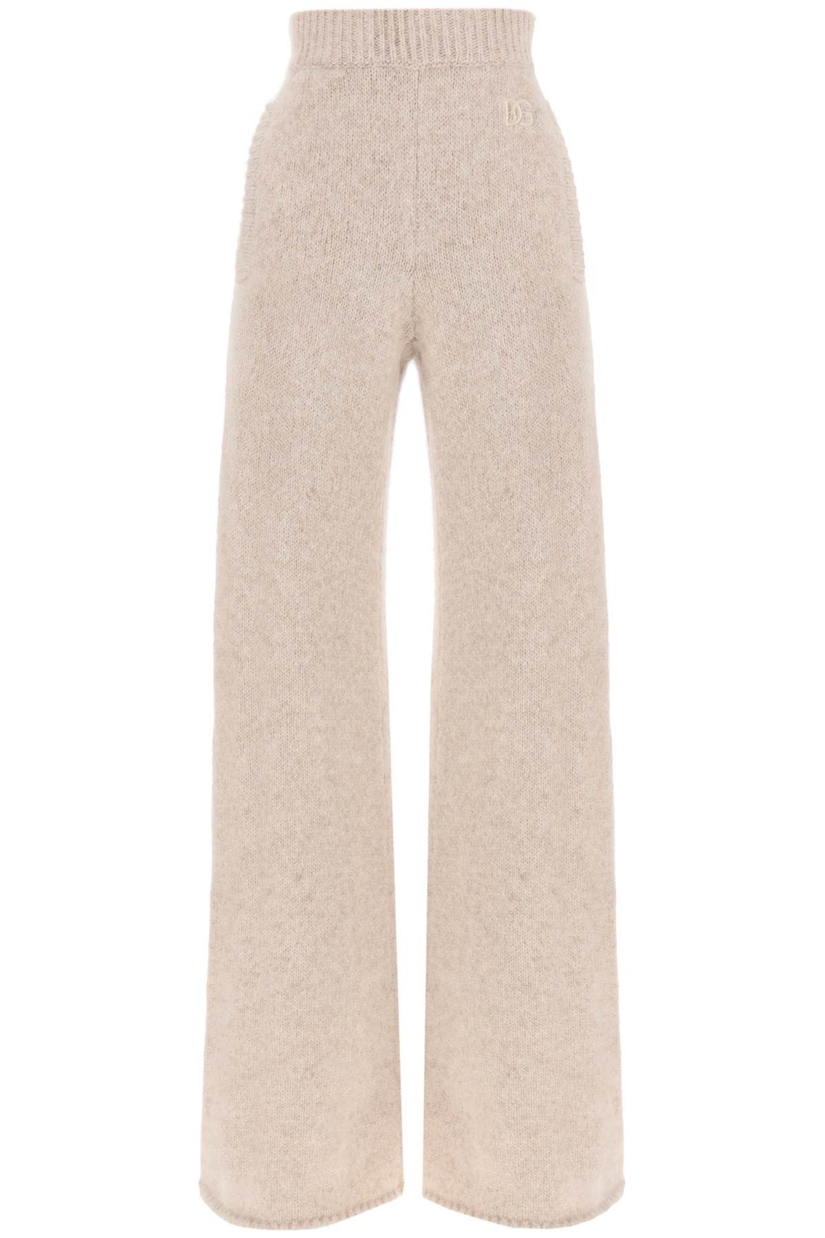 Dolce & Gabbana DOLCE & GABBANA Llama Knit Flared Pants Size 26" / US 2 / IT 38 - 1 Thumbnail