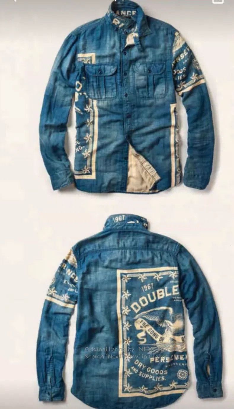 RRL Ralph Lauren RRL Ralph Lauren Outdated old shirt Size US S / EU 44-46 / 1 - 2 Thumbnail