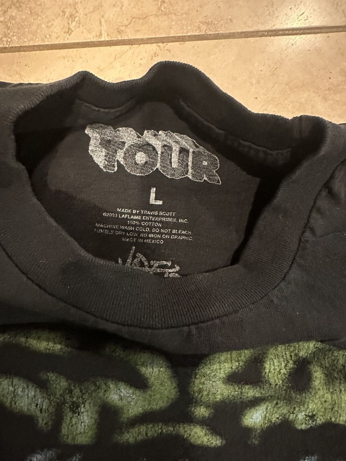 CIRCUS MAXIMUS TOUR TRAVIS SCOTT TEE UTOPIA