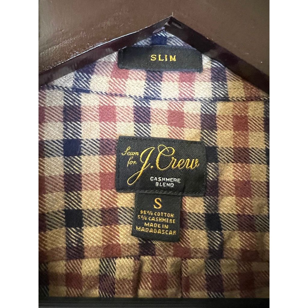 J.Crew J. Crew Vintage Checkered Shirt Size US S / EU 44-46 / 1 - 3 Thumbnail