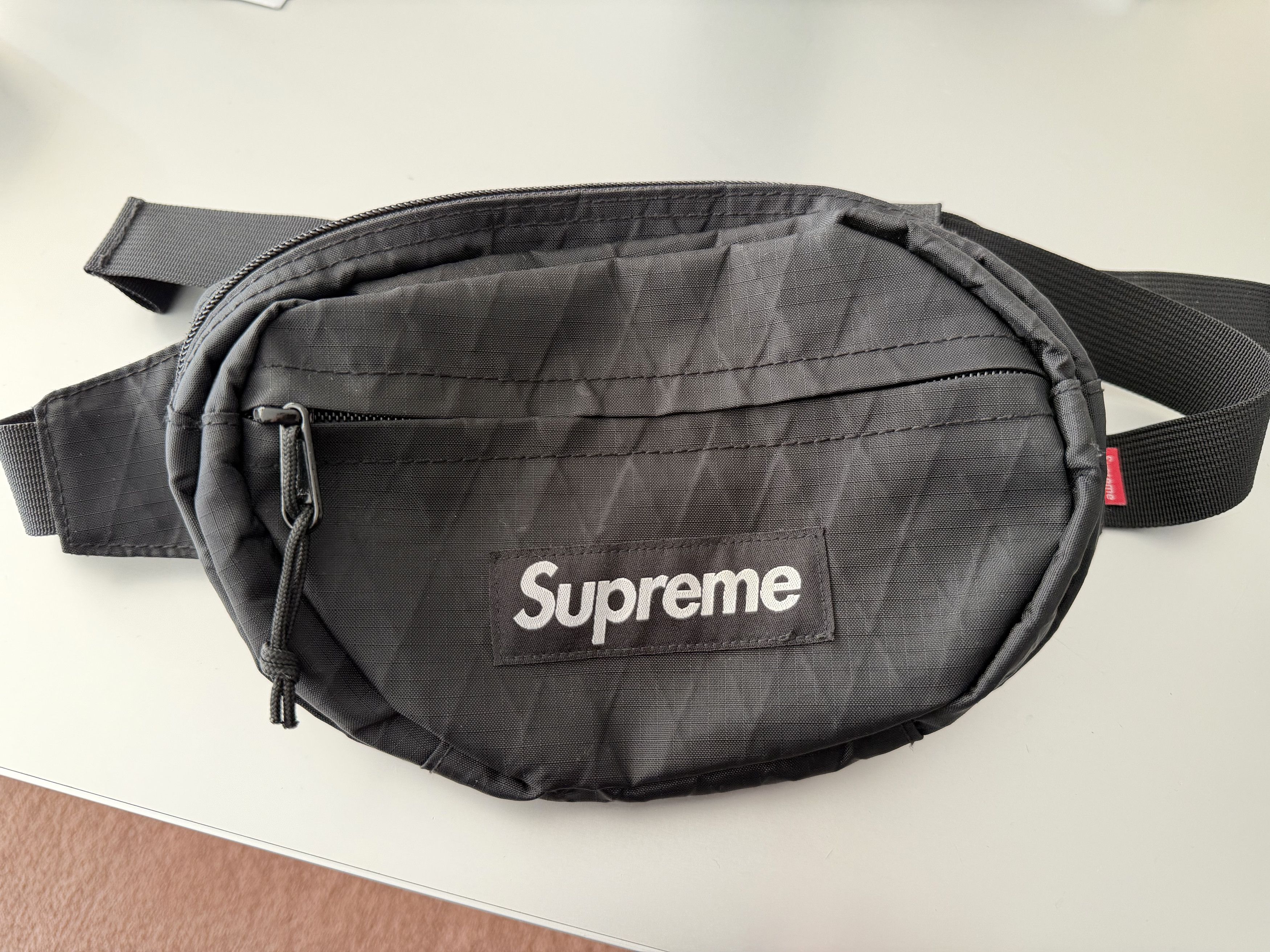Supreme Black Waist Bag (FW 2018) Size ONE SIZE - 1 Thumbnail